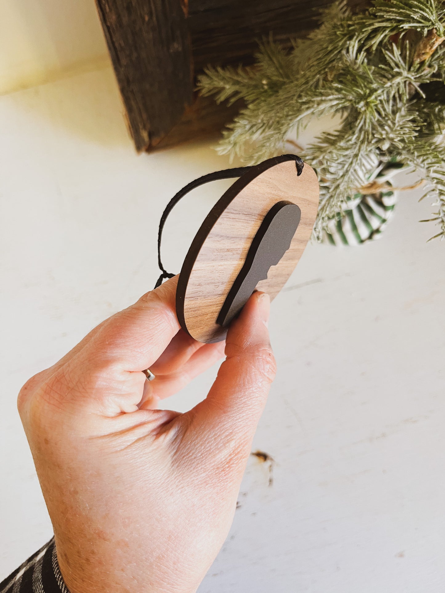 Custom Silhouette Ornament *PREORDER*