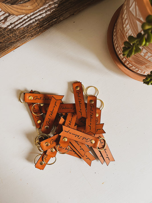 Bulk Skinny Tag Keychains