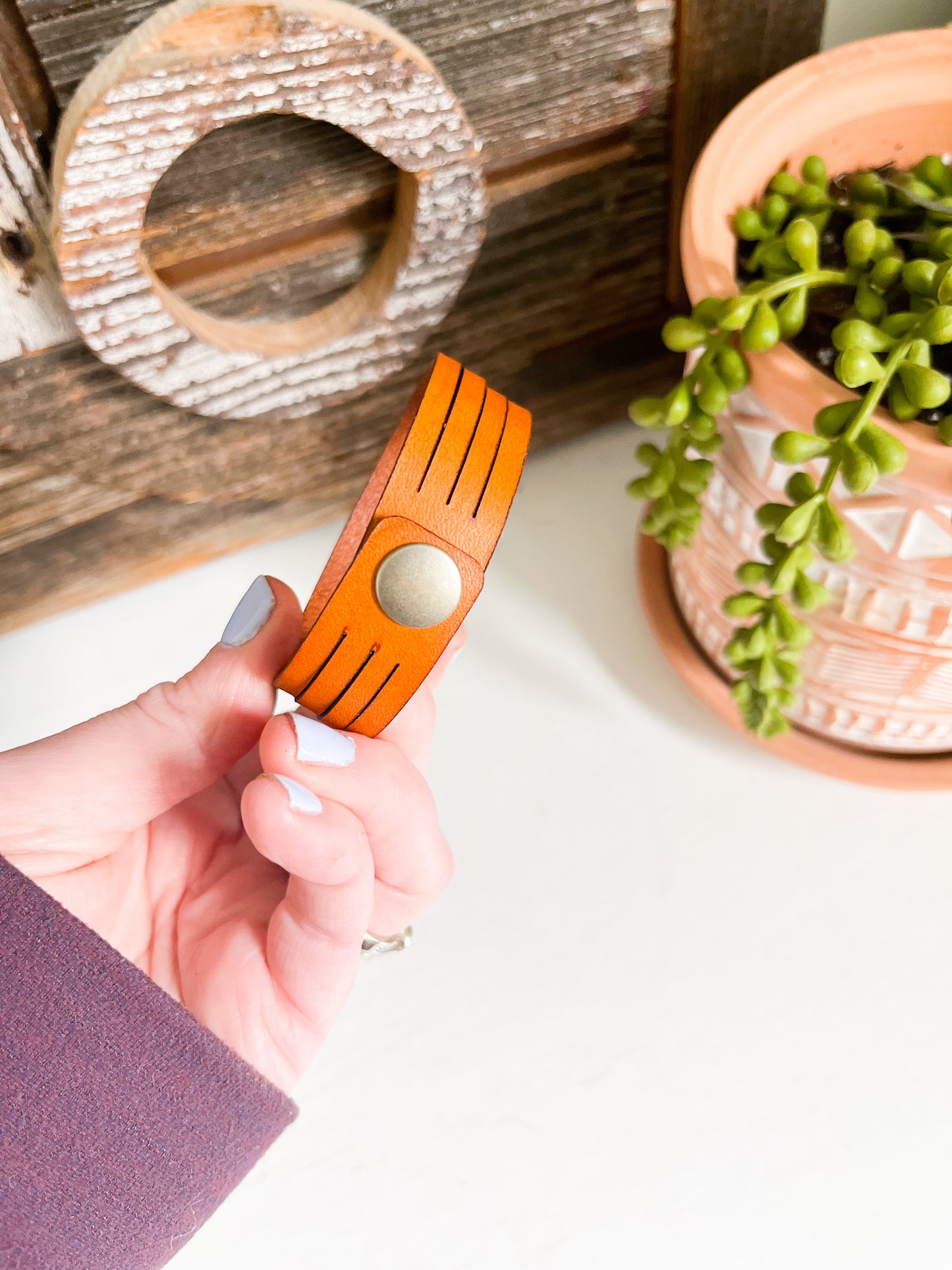 4 Band Leather Bracelet