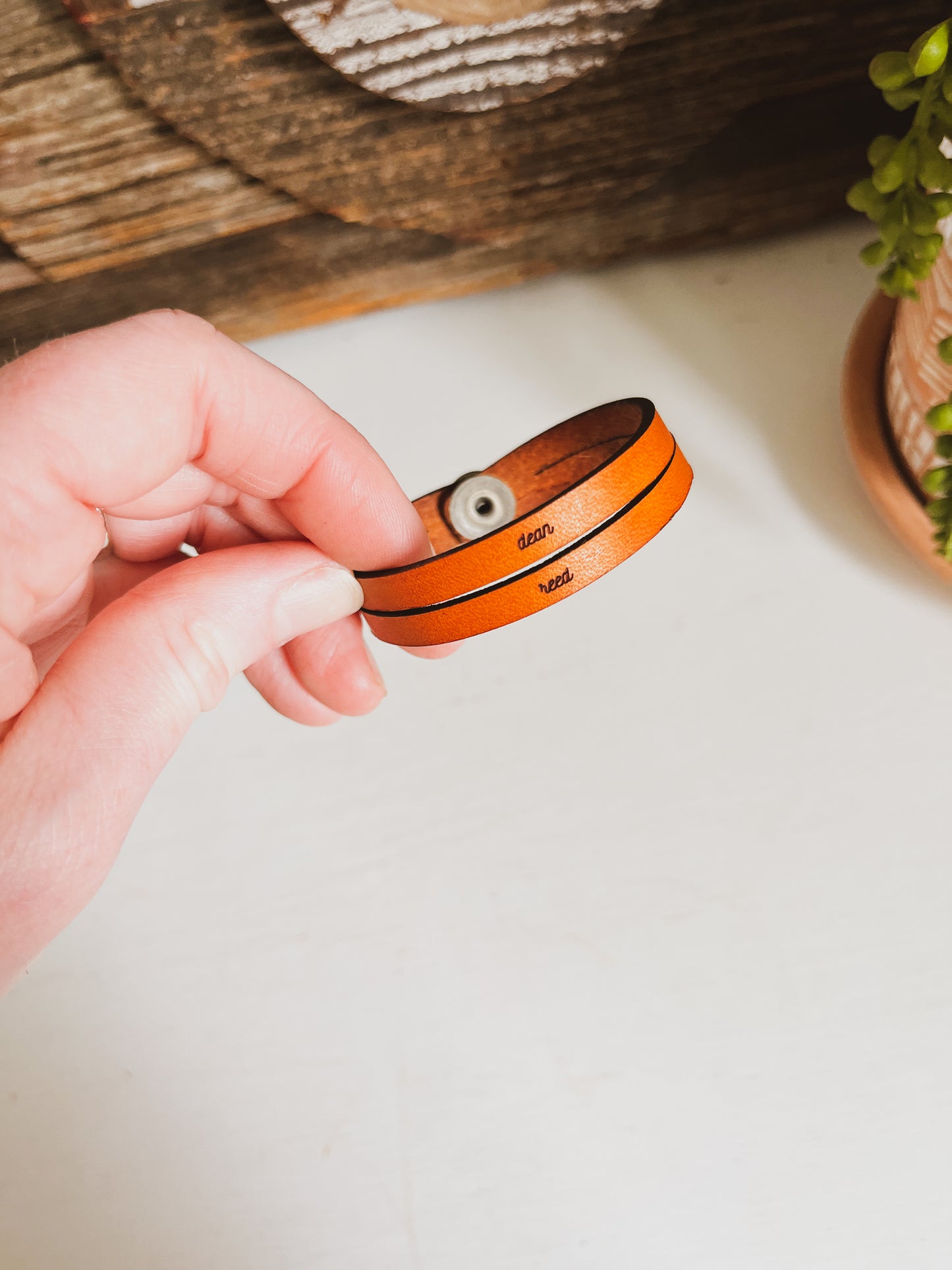 2 Band Leather Bracelet