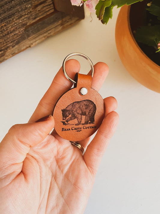 Circle Business Logo Keychain Sets