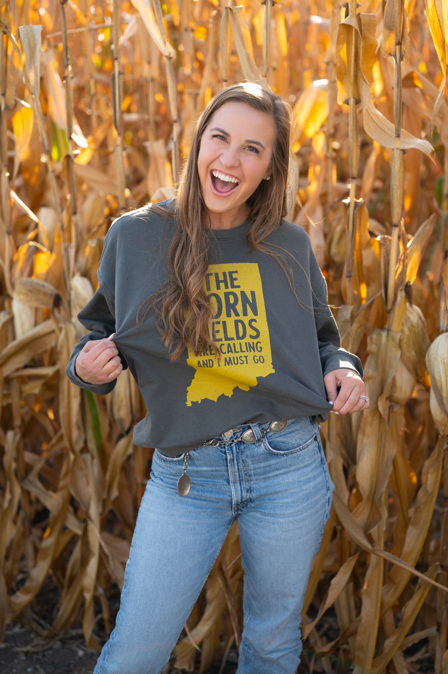 The Cornfields Are Calling Sweatshirt