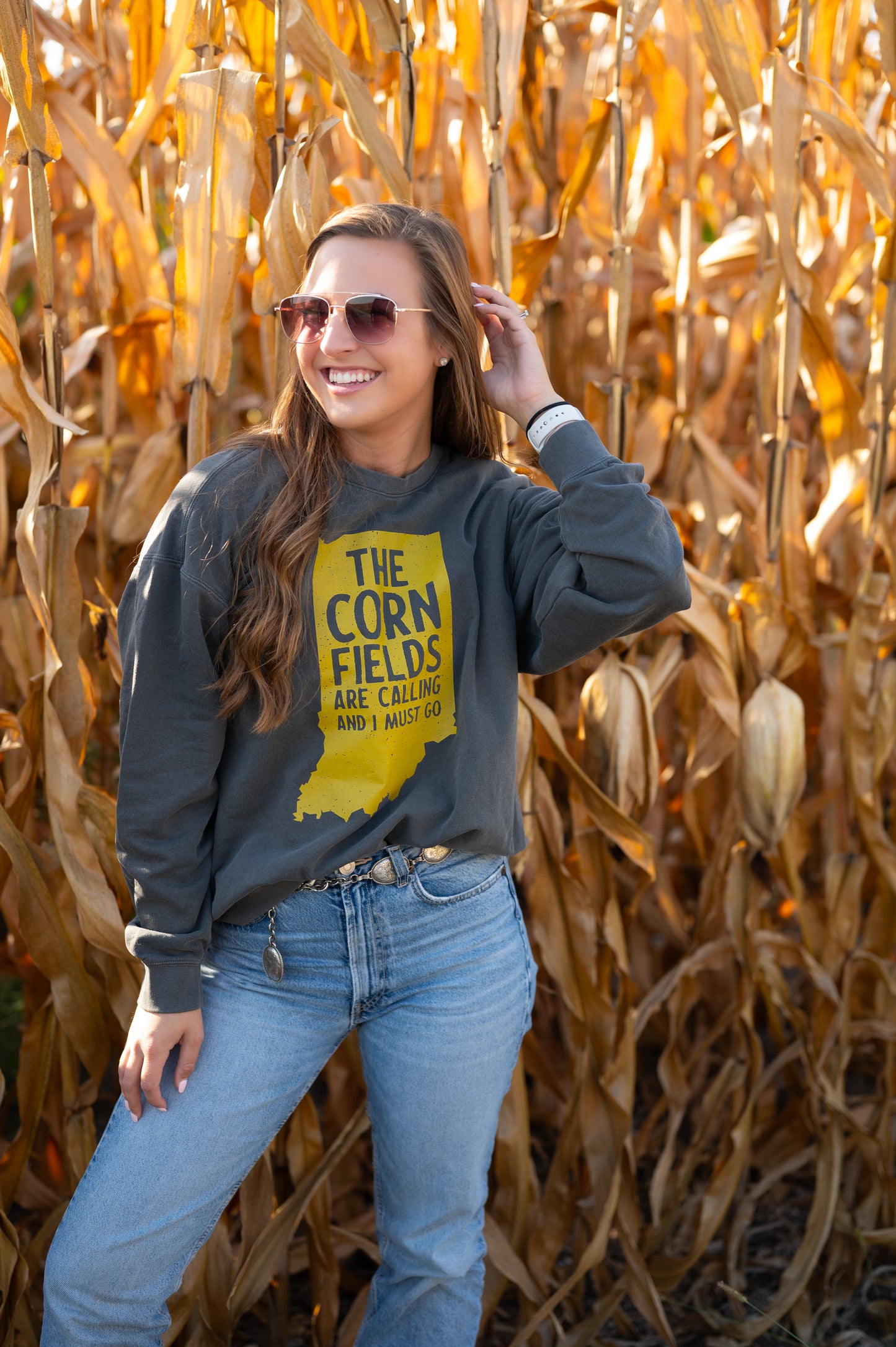 The Cornfields Are Calling Sweatshirt