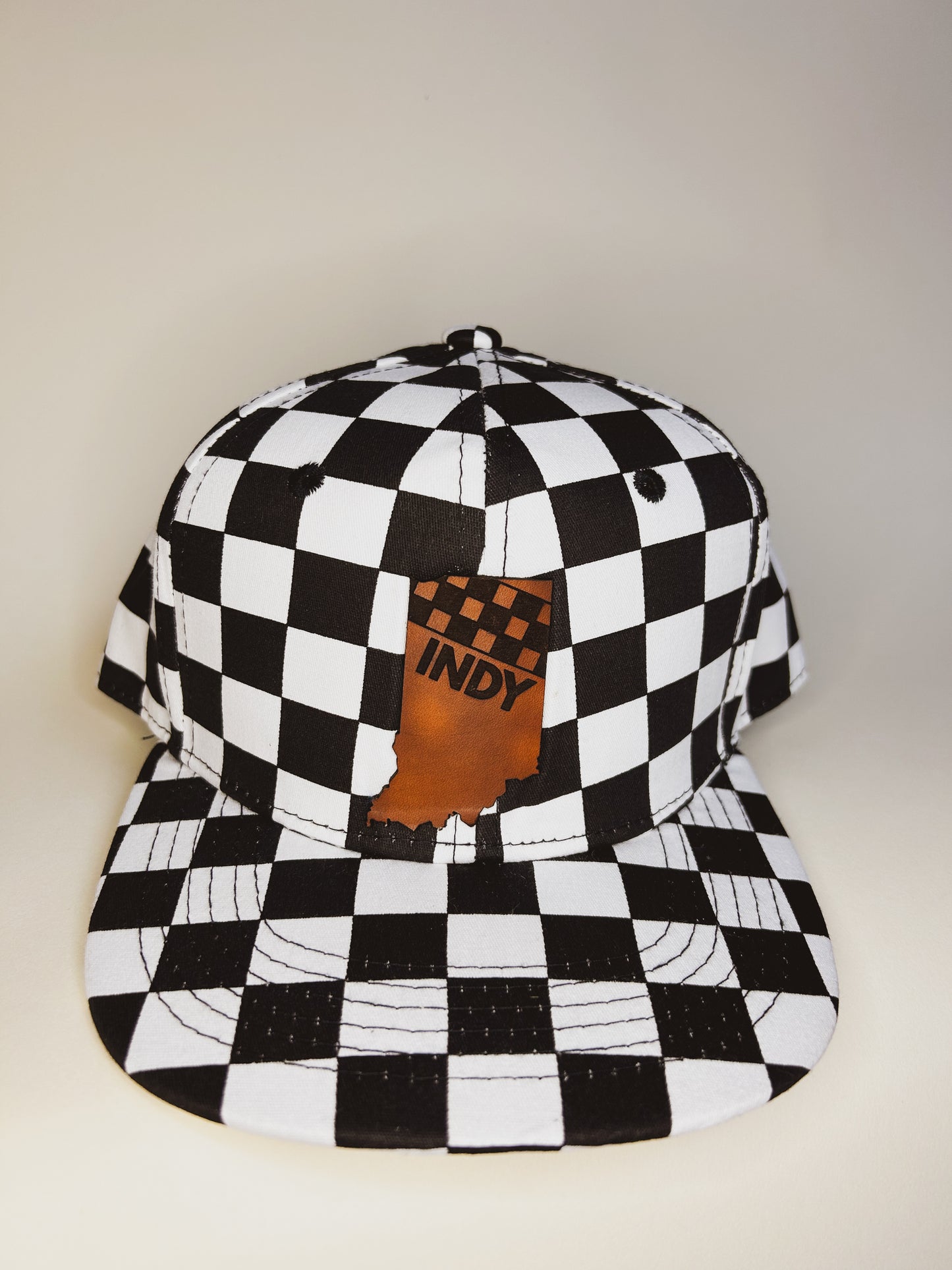 Indy Racing Leather Patch Hat