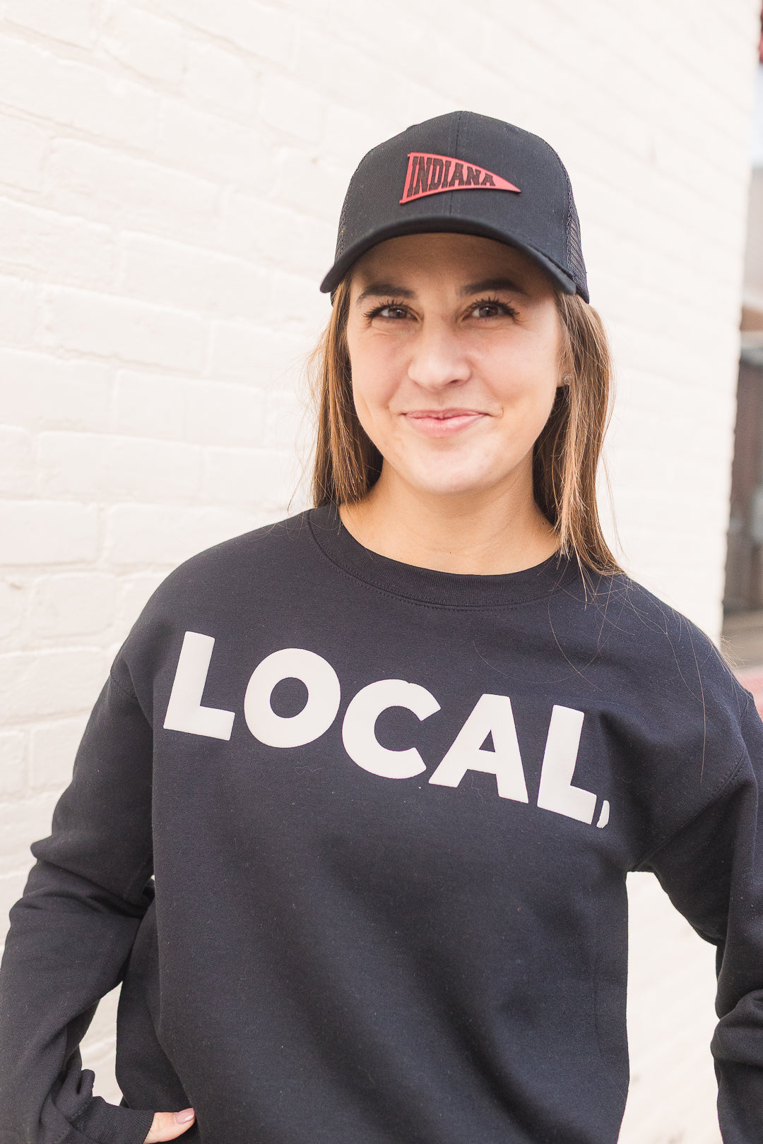 Indiana Local Puff Ink Sweatshirt