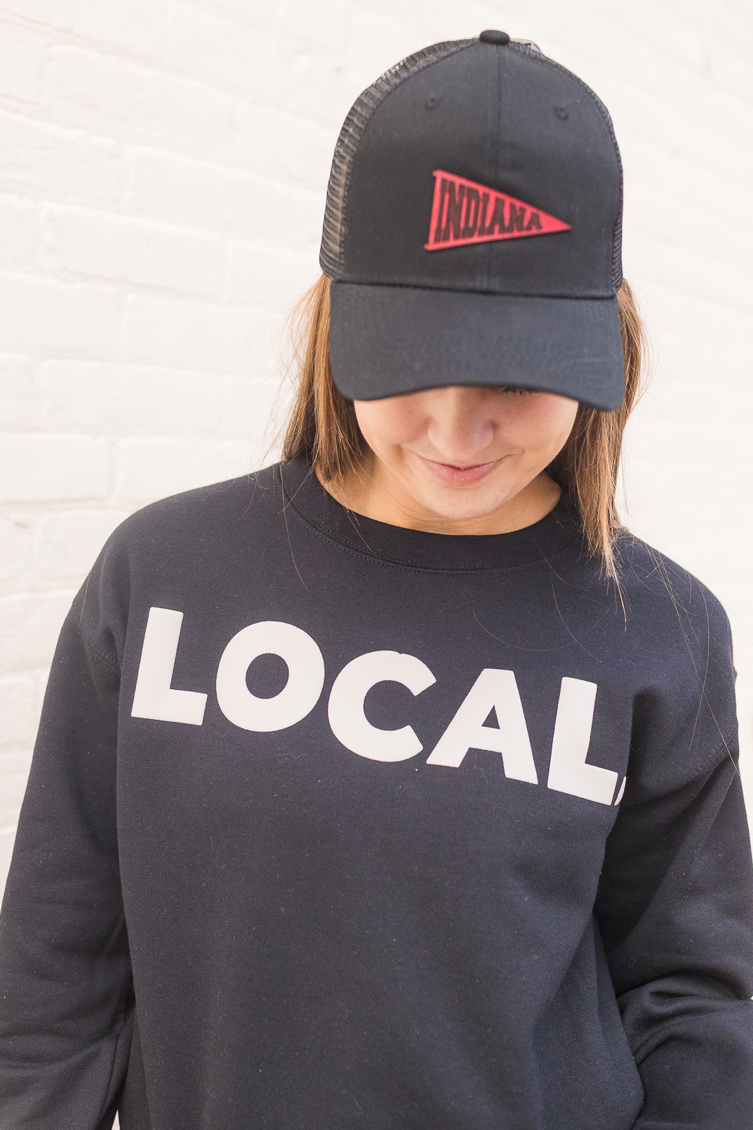Indiana Local Puff Ink Sweatshirt