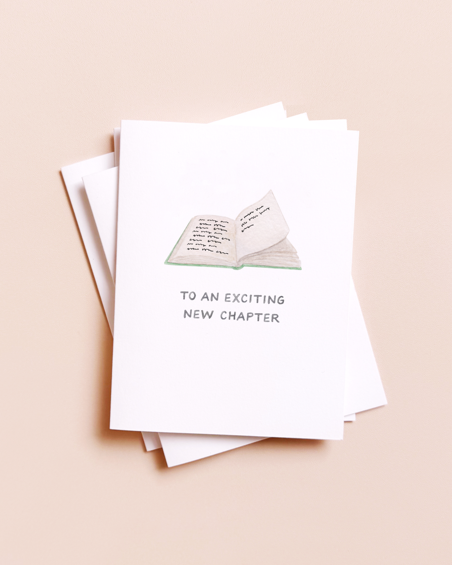 New Chapter Greeting Card — Blank Inside