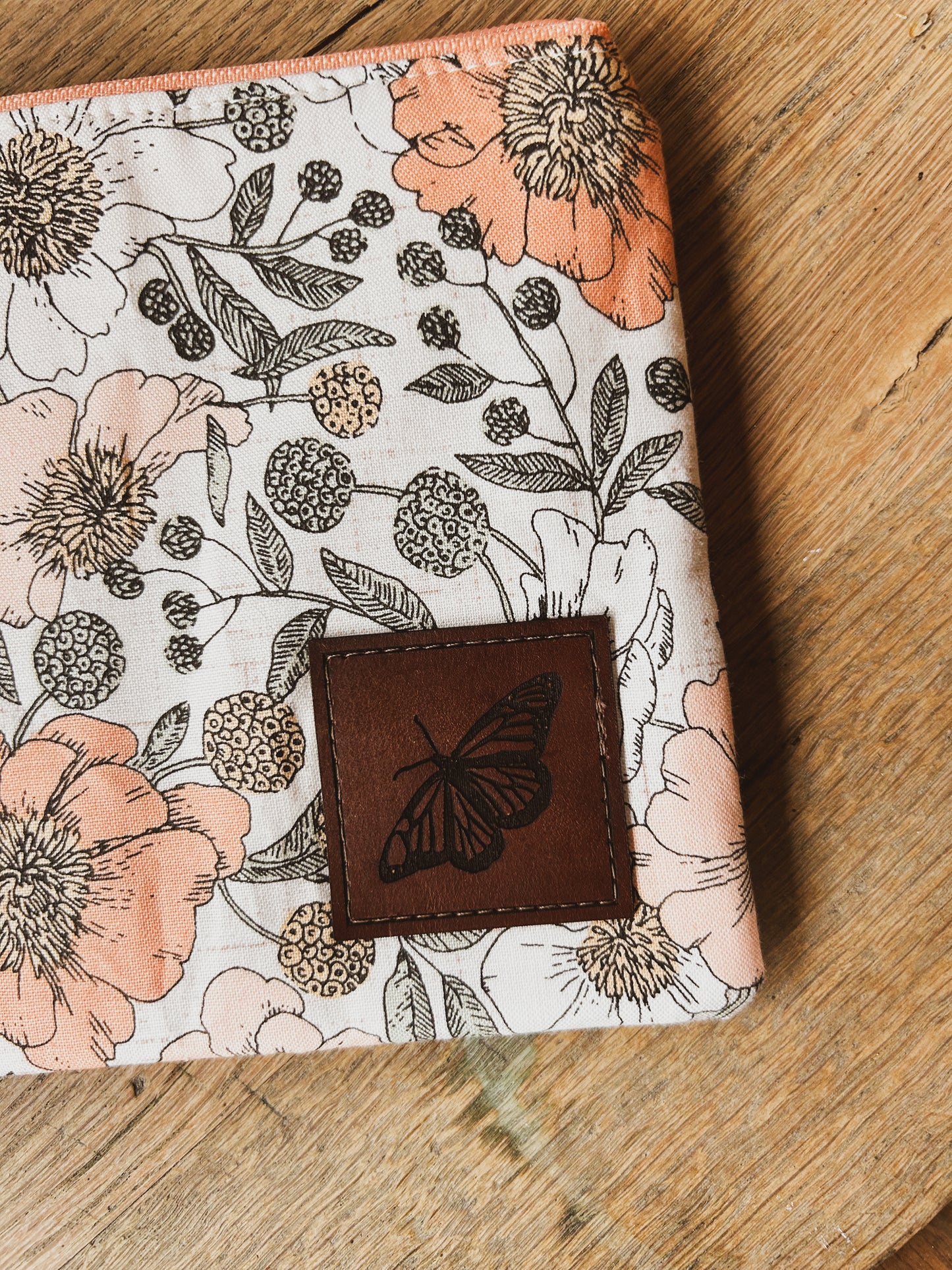Sewable Leather Patches - Floral