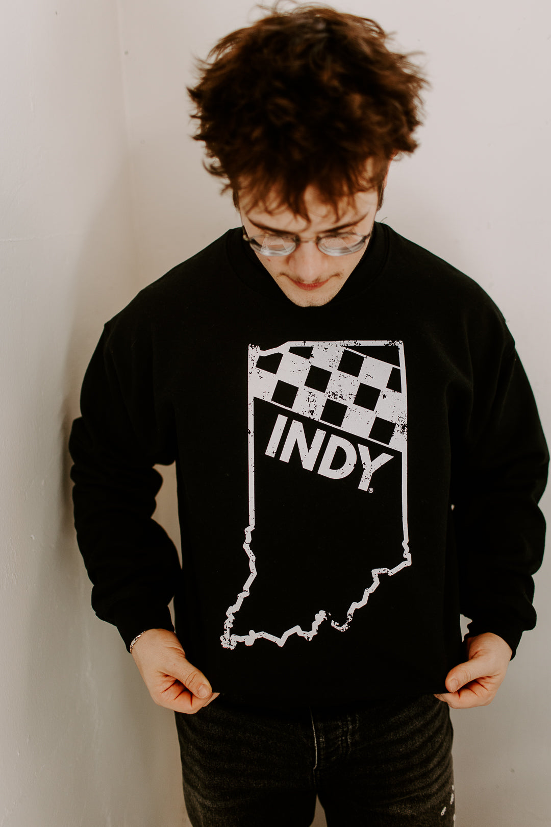 Indy Race - Vintage Print Sweatshirt