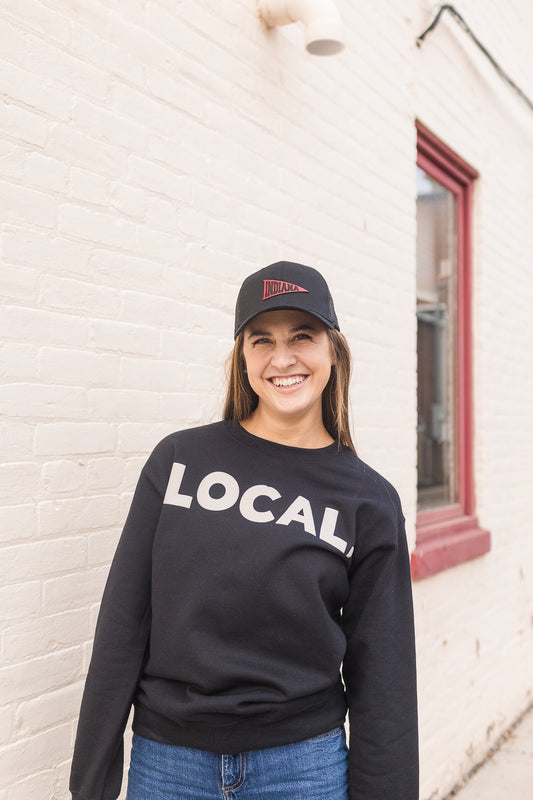 Indiana Local Puff Ink Sweatshirt