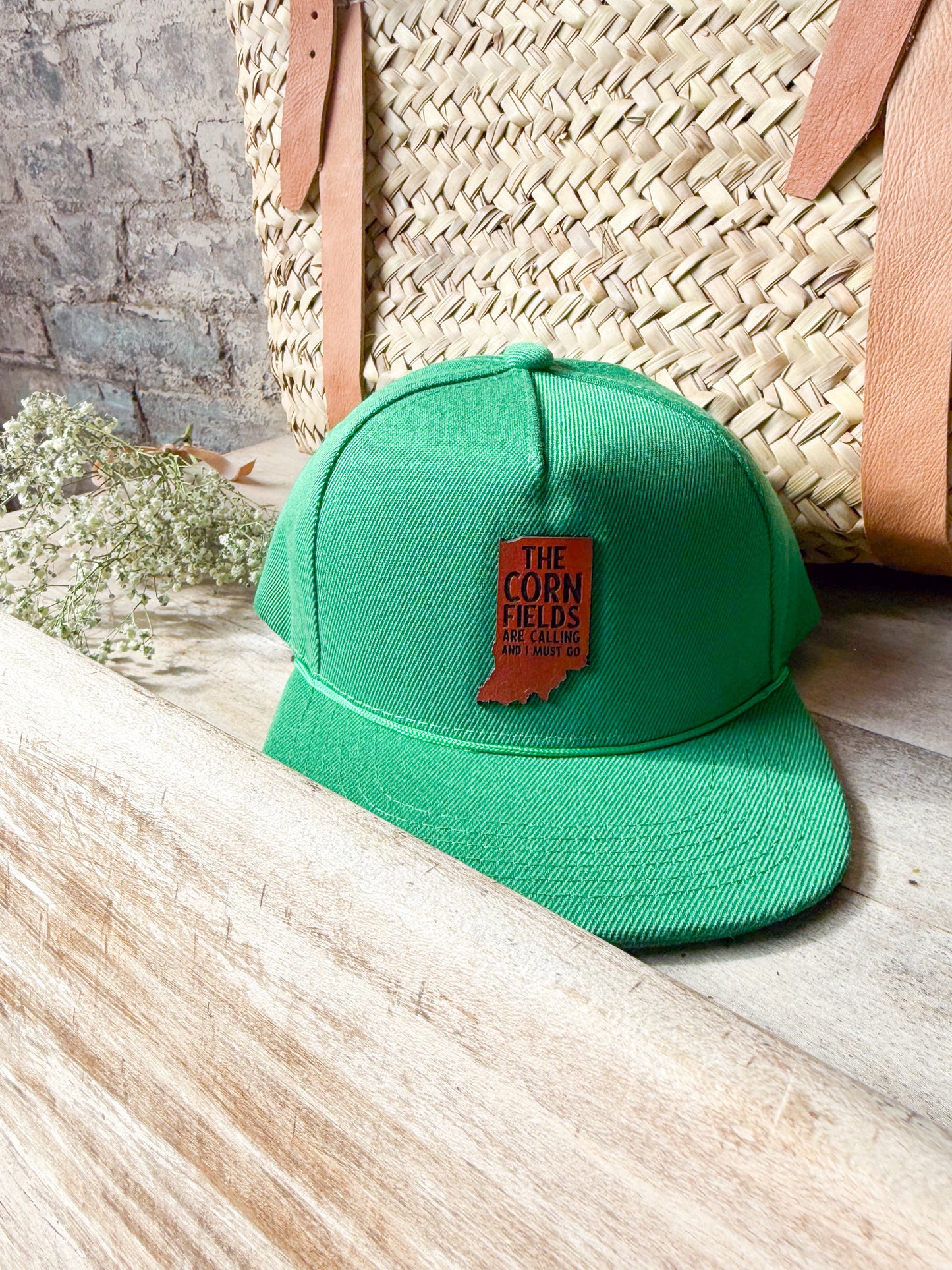 The Cornfields Are Calling - Indiana Kids Hat