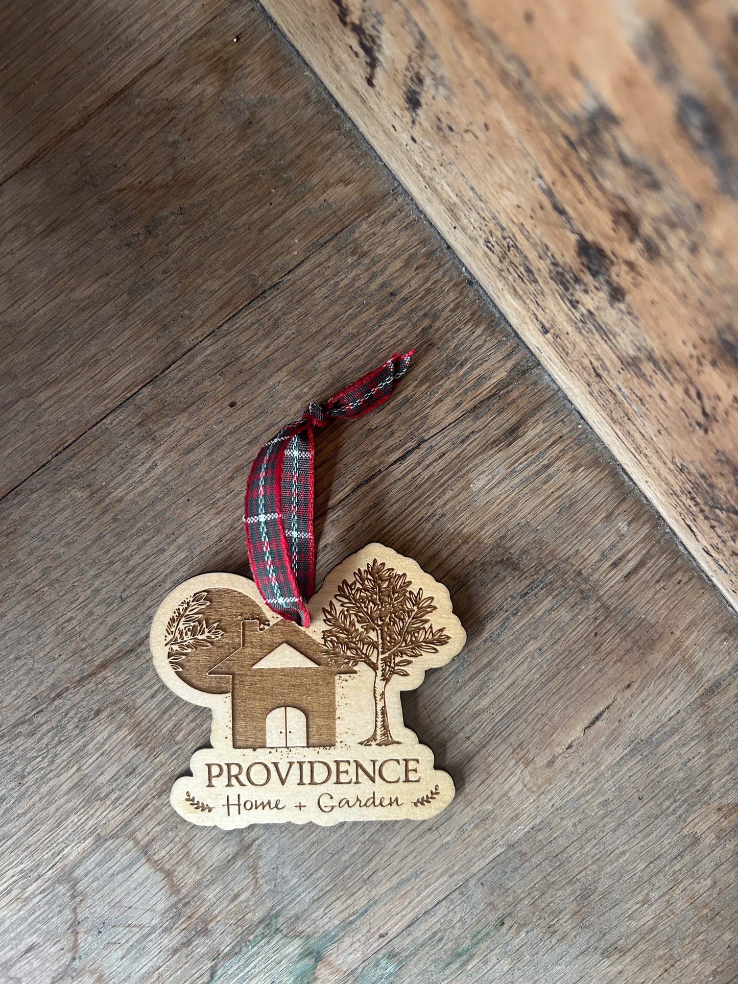 Custom Design Ornament or Gift Tag - Wooden or Leather