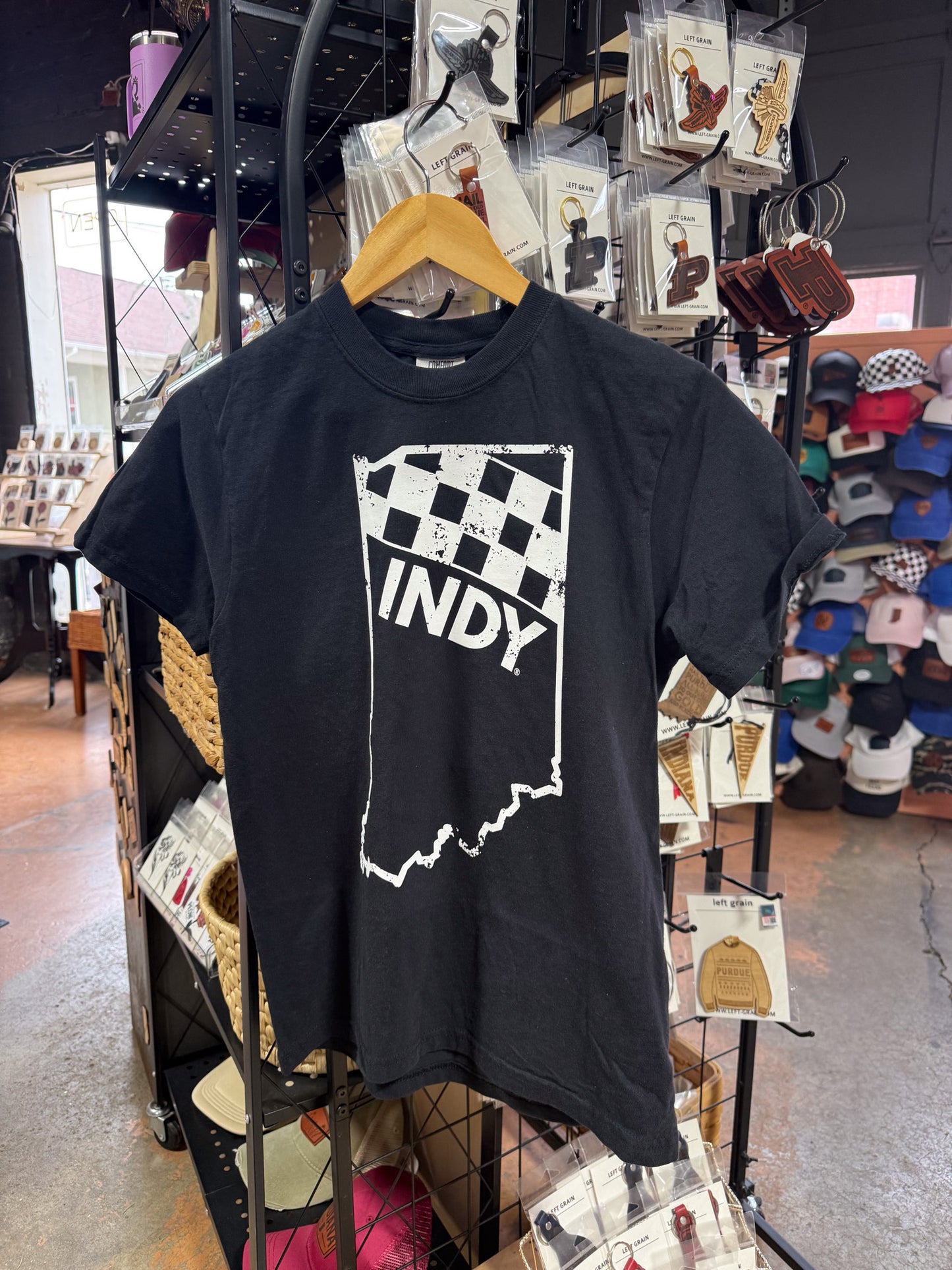 Indy Race Tee - Vintage Print Tee