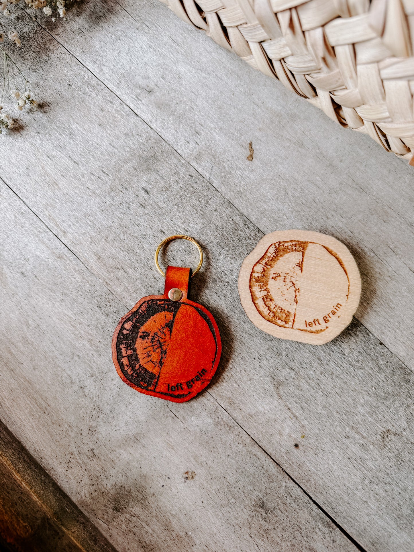 Custom Logo Magnet + Keychain Set