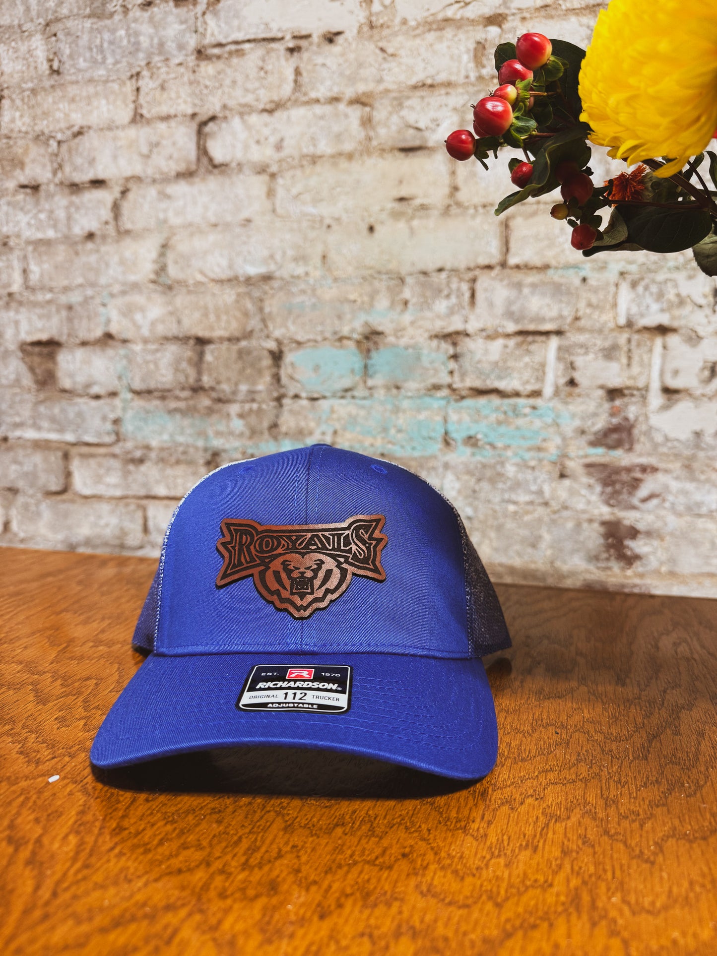 HSE Royals Hat on Richardson 112 printed mesh