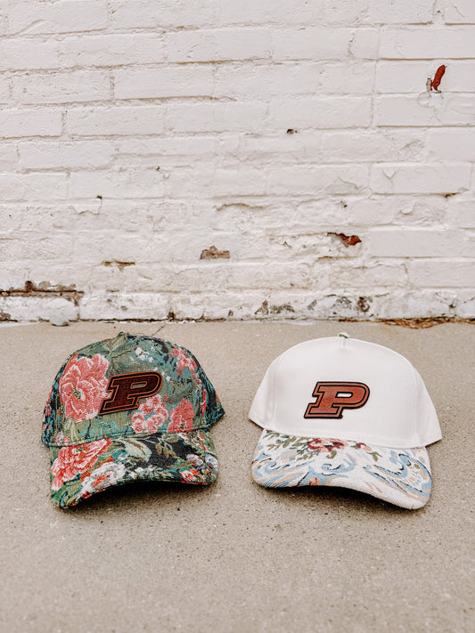 Purdue Floral Hat