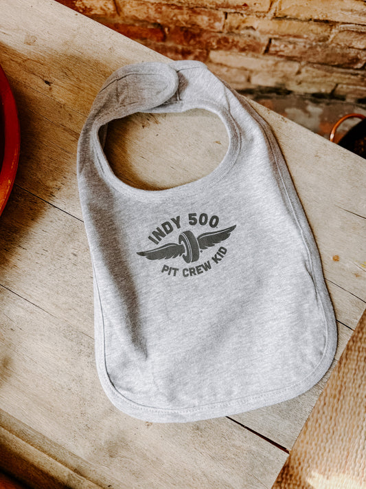 Pit Crew Kid Bib