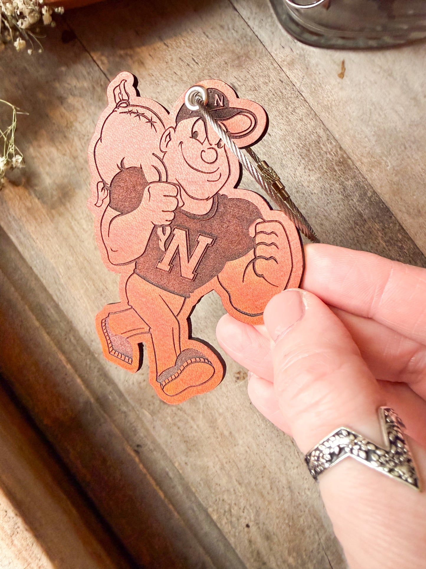Noblesville Miller Man Luggage Tag