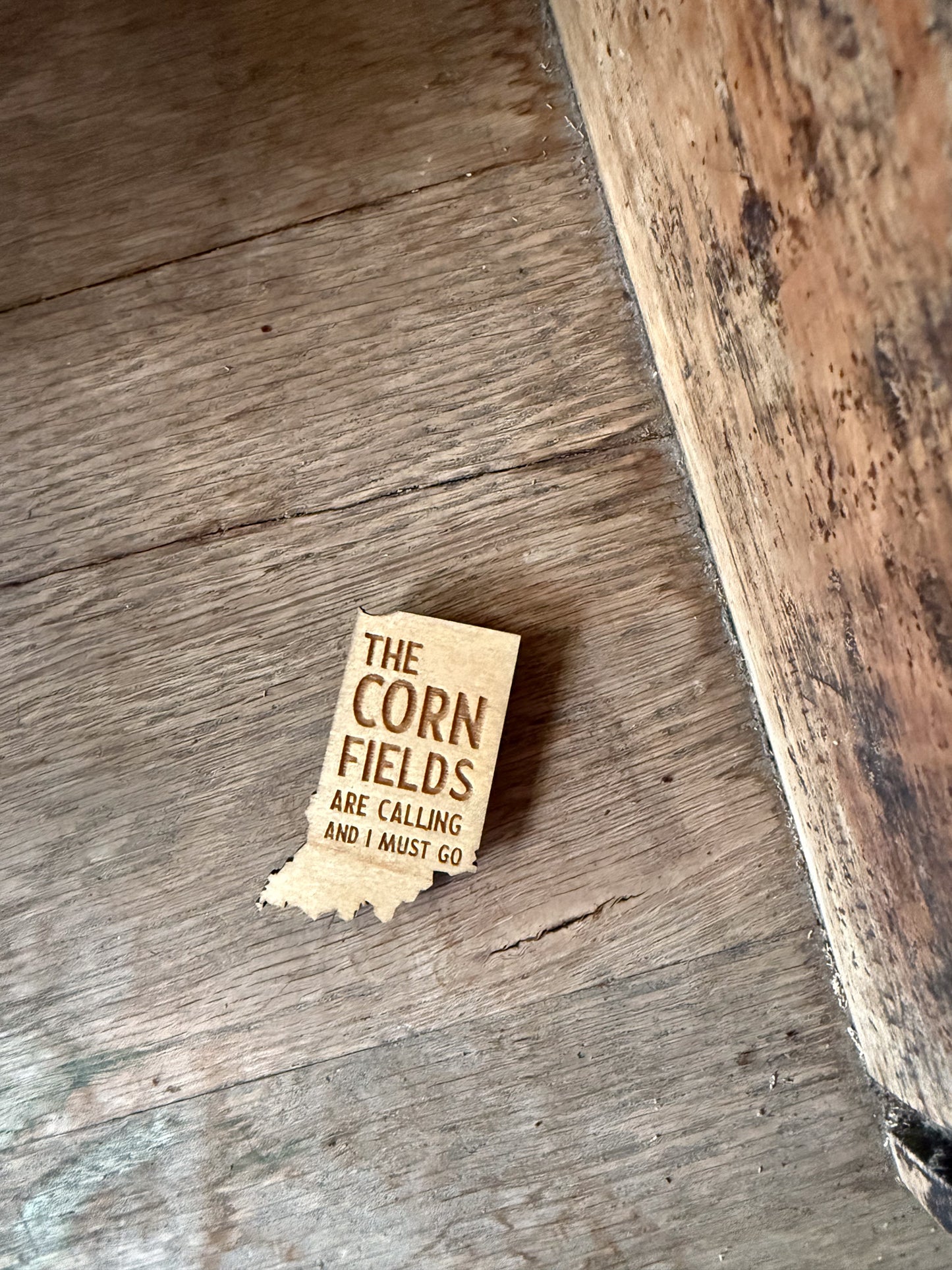 Business Logo or Custom Art Wooden Magnet