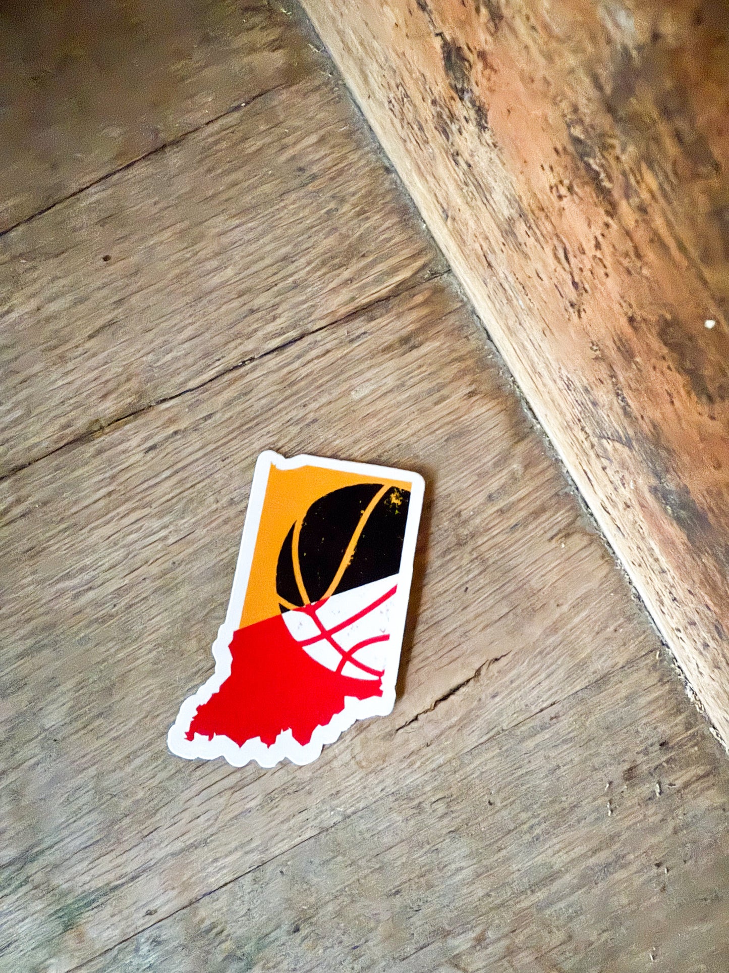 Indiana House Divided Sticker