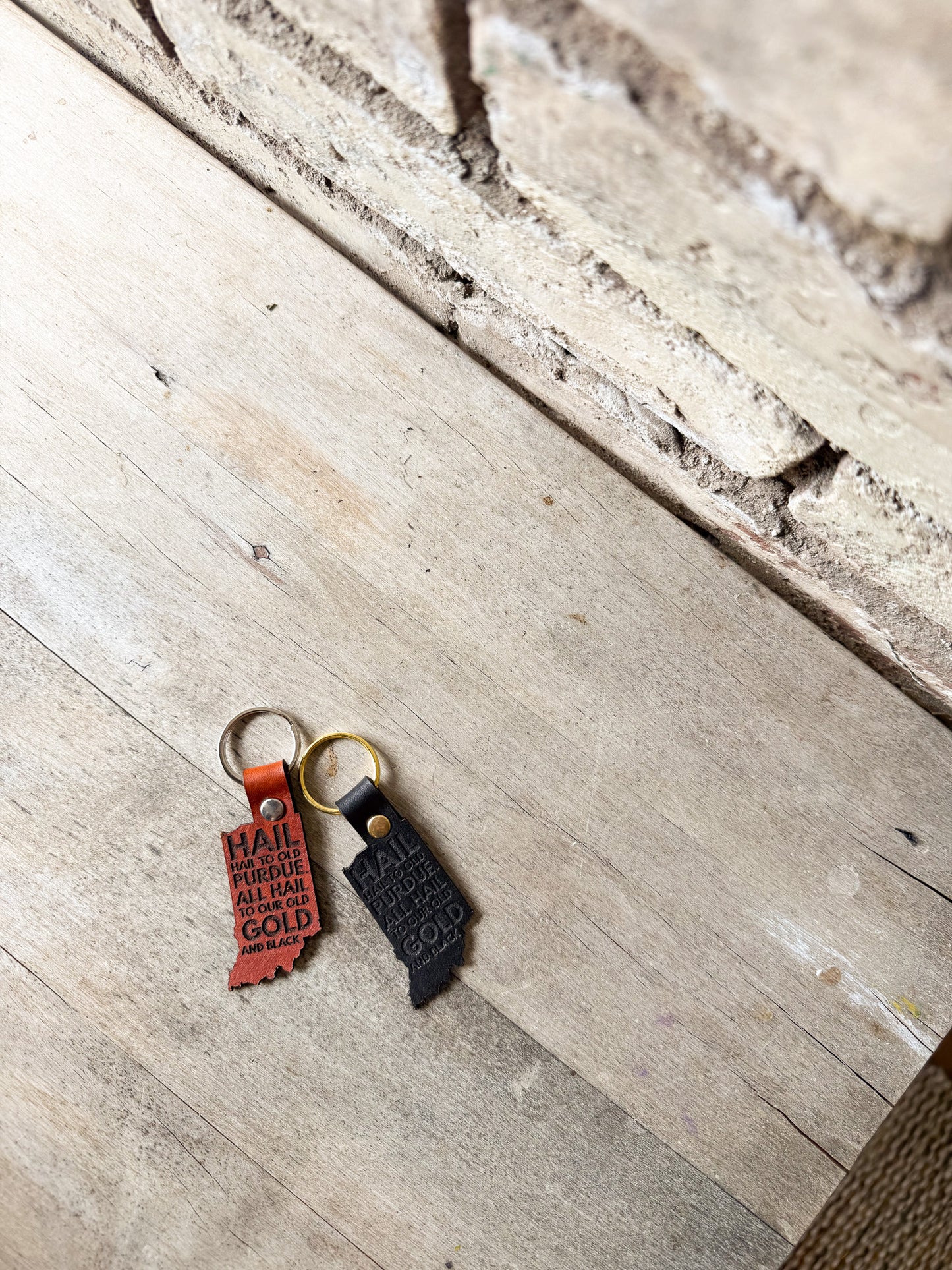 Hail Purdue Keychain