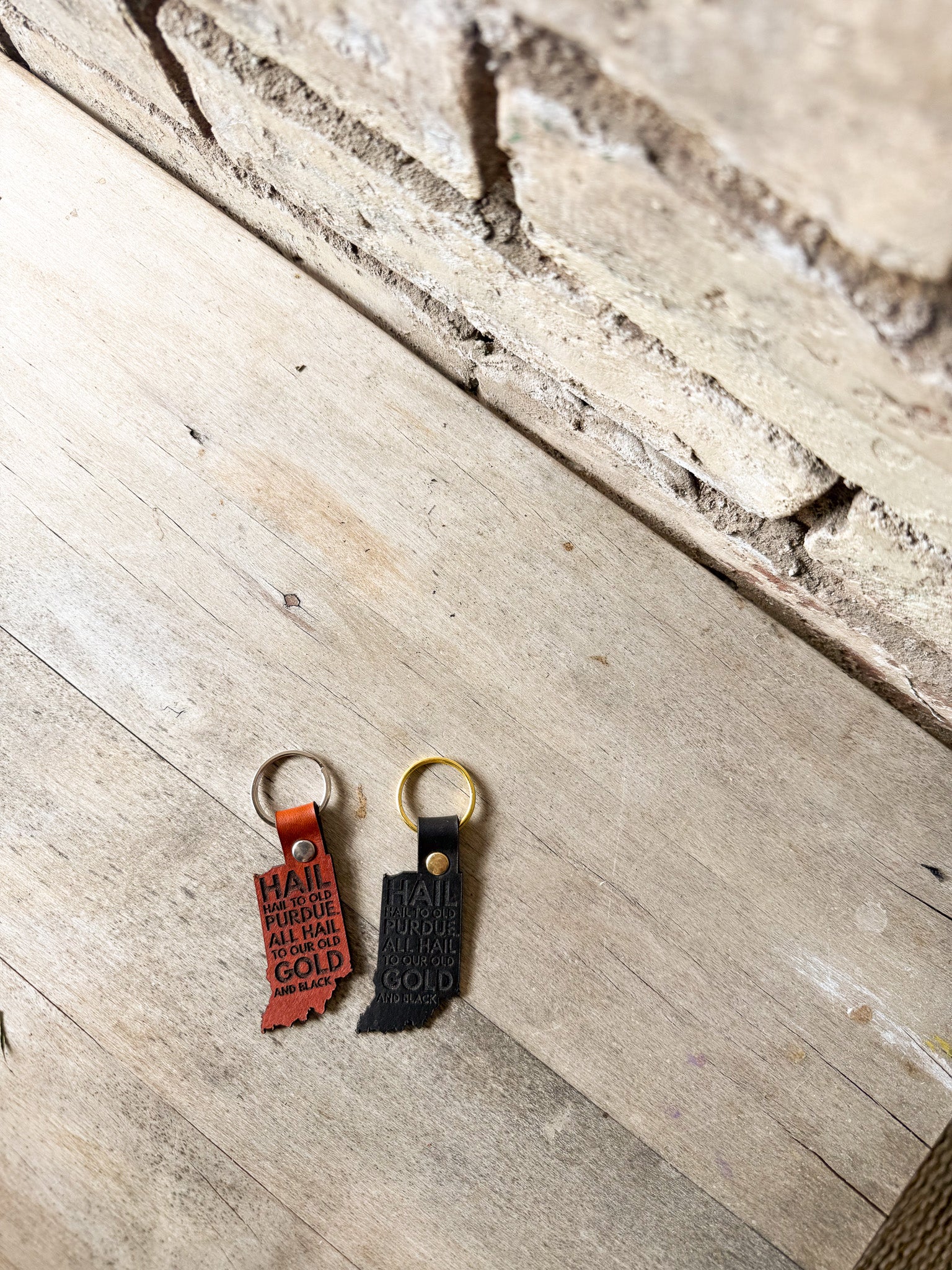 Purdue Key Strap Hail Purdue Keychain – Left Grain®