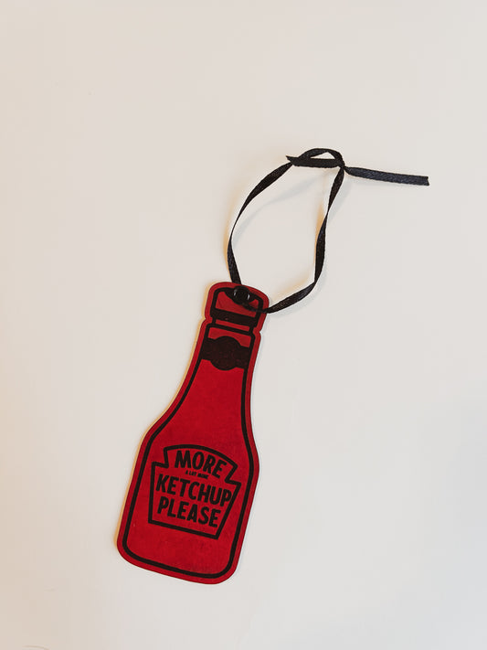 Ketchup Ornament