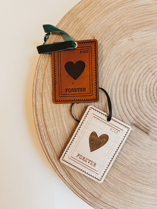 Heart Stamp Ornament