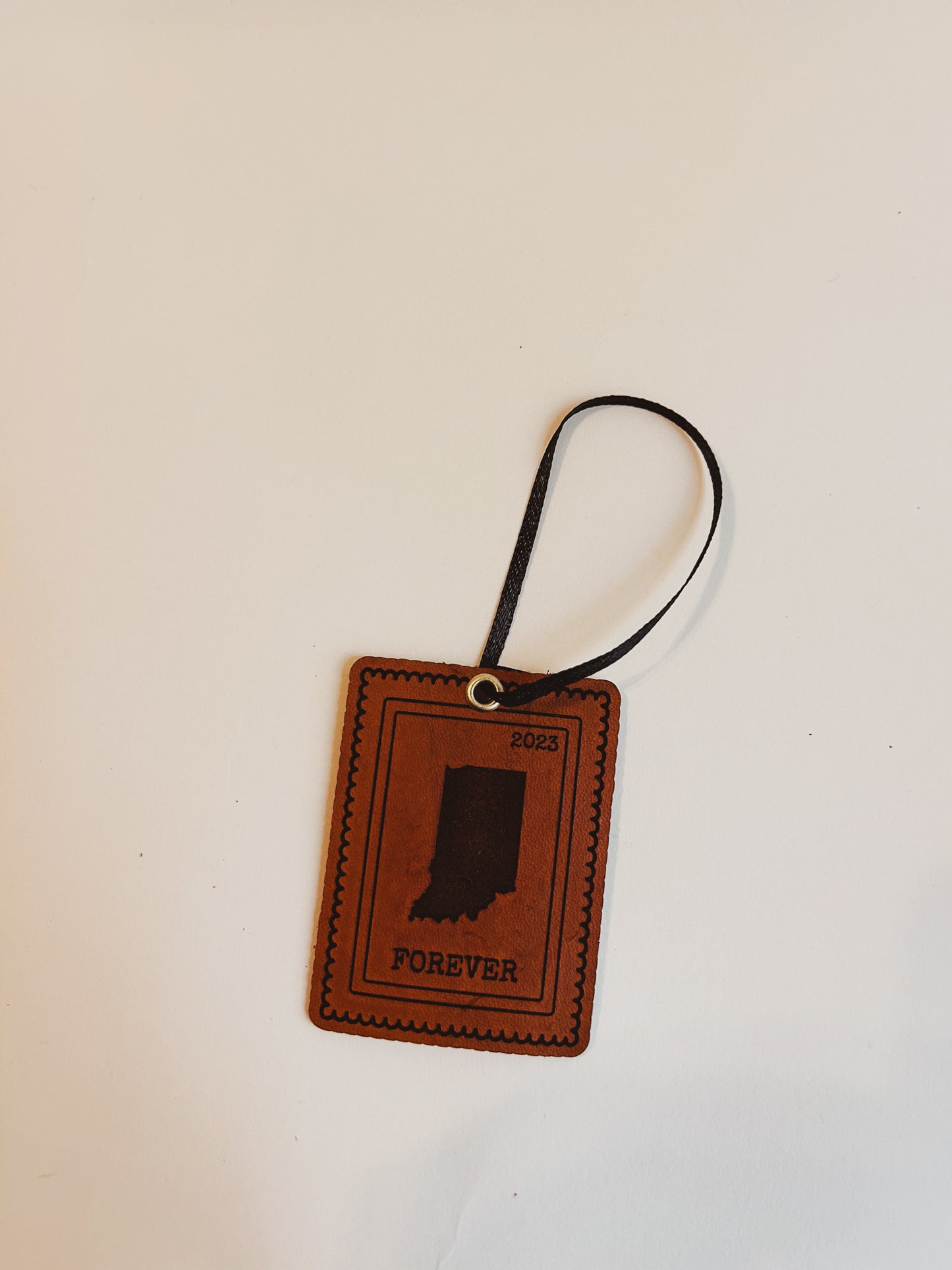 Indiana Stamp Ornament
