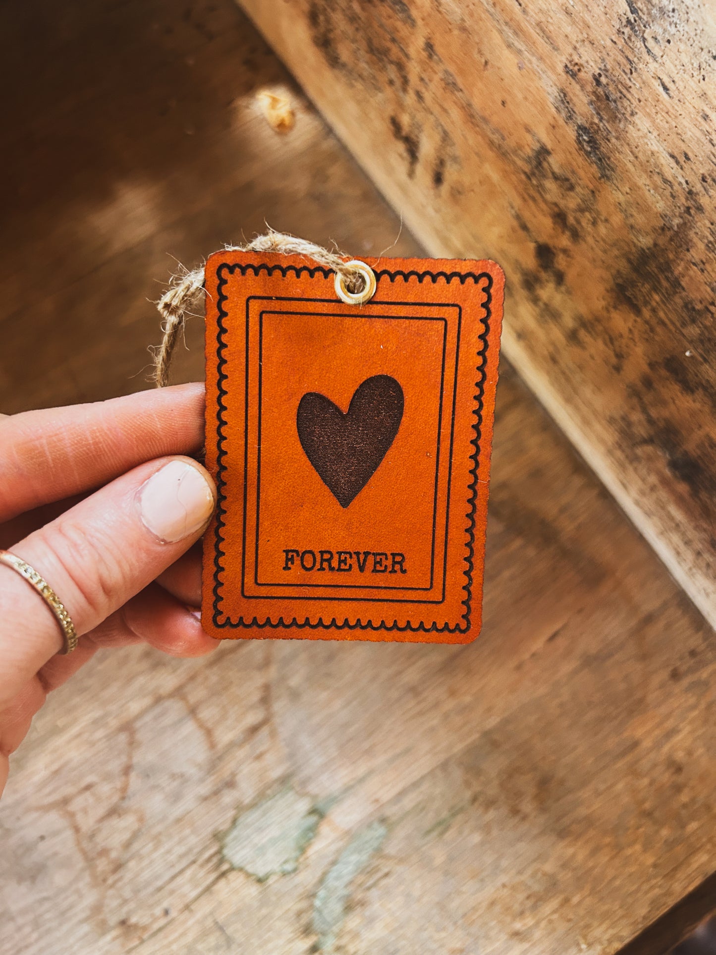 Heart Stamp Ornament