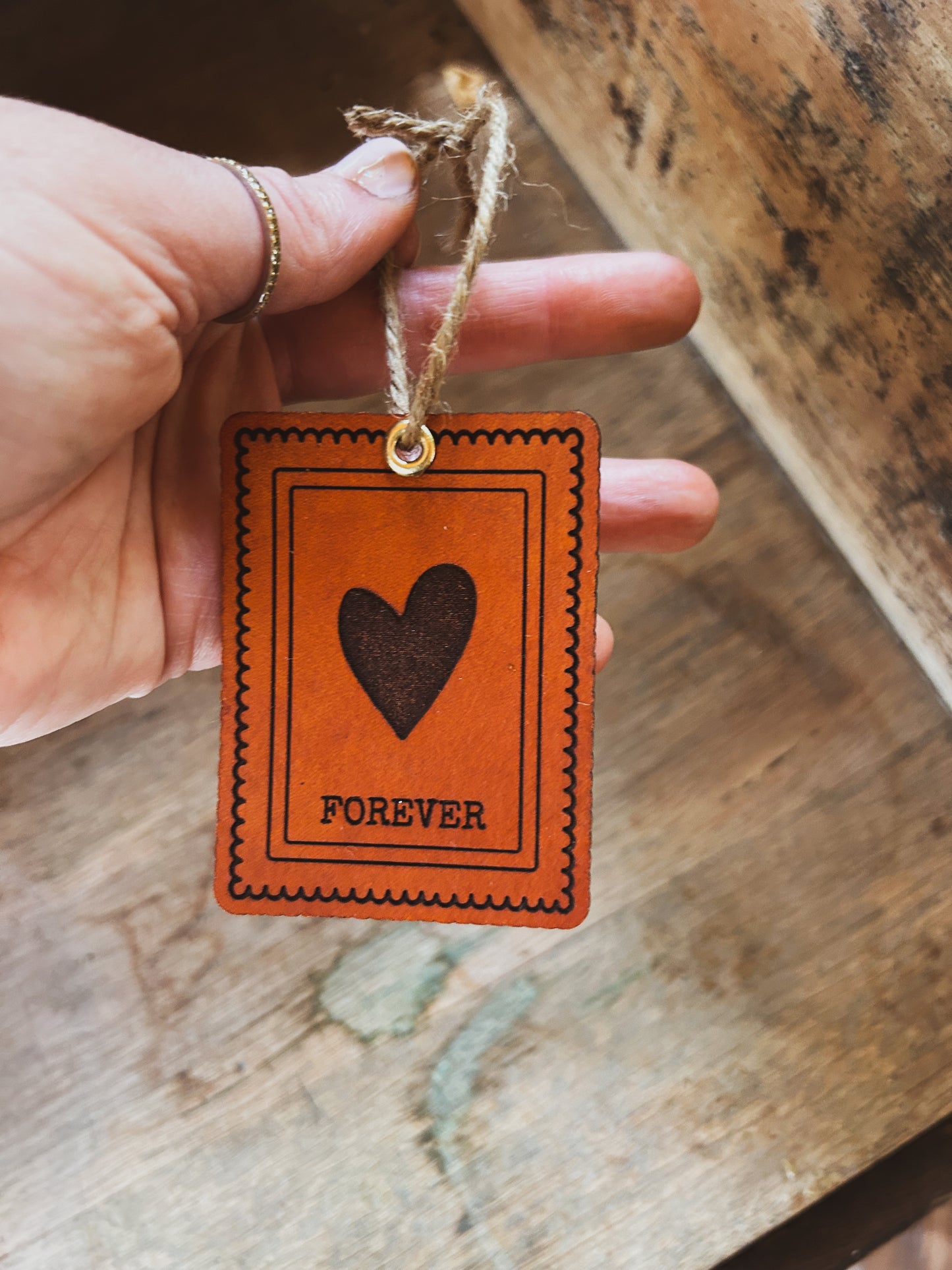 Heart Stamp Ornament