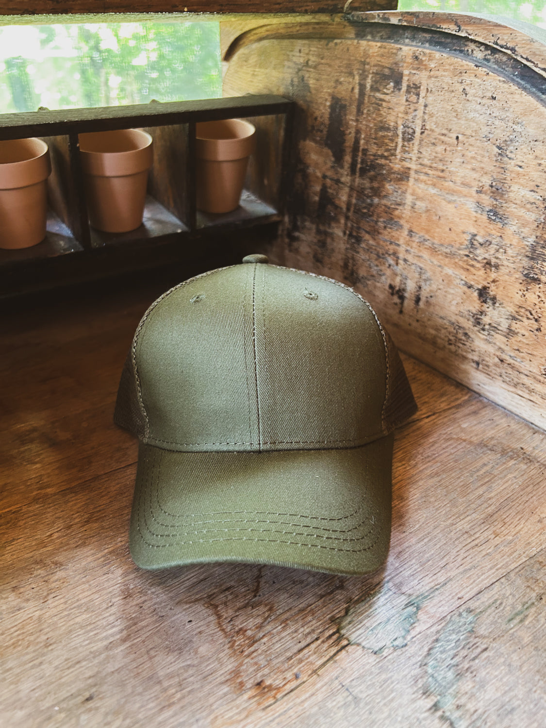 Custom Pet Sketch Leather Patch on Hat