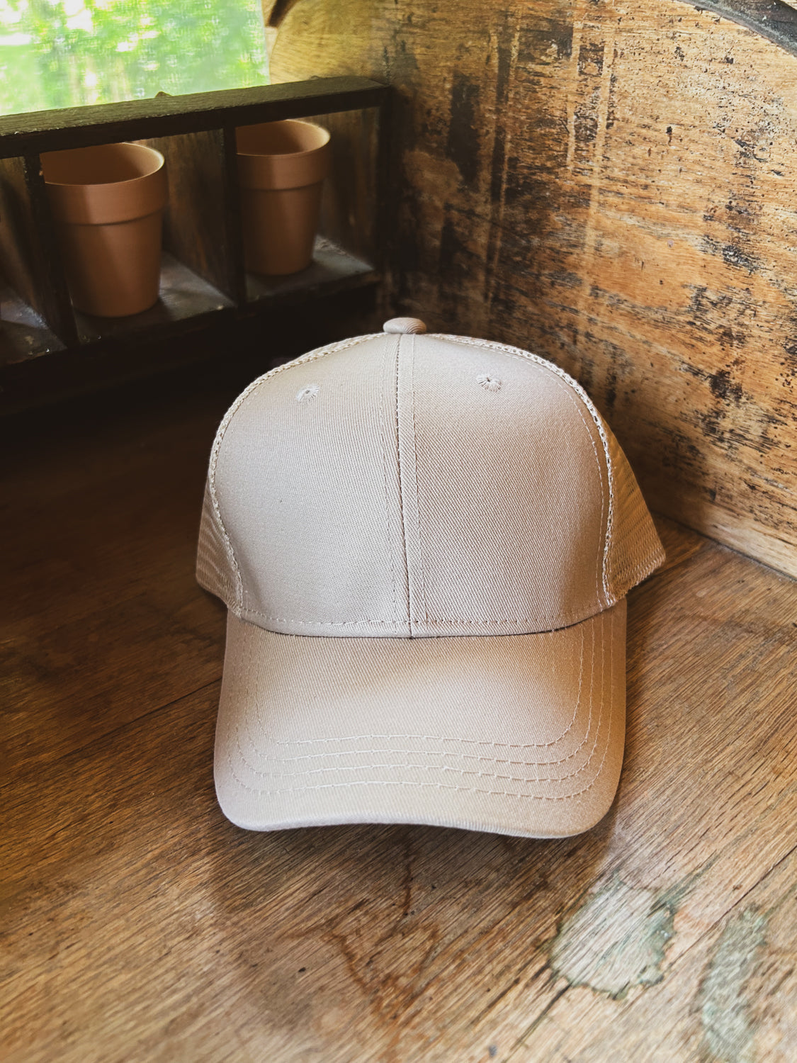 Custom Pet Sketch Leather Patch on Hat