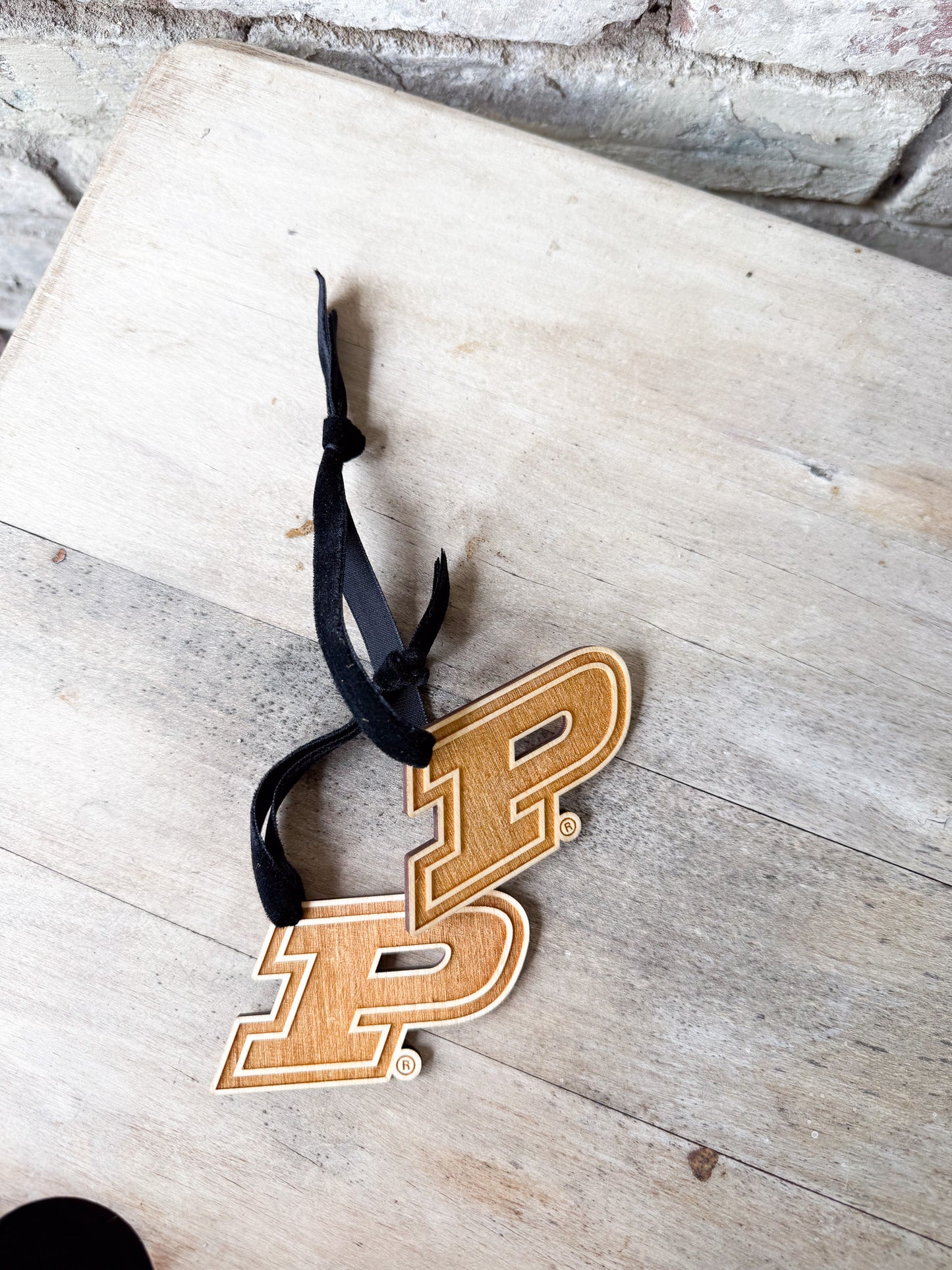 Purdue P Ornament