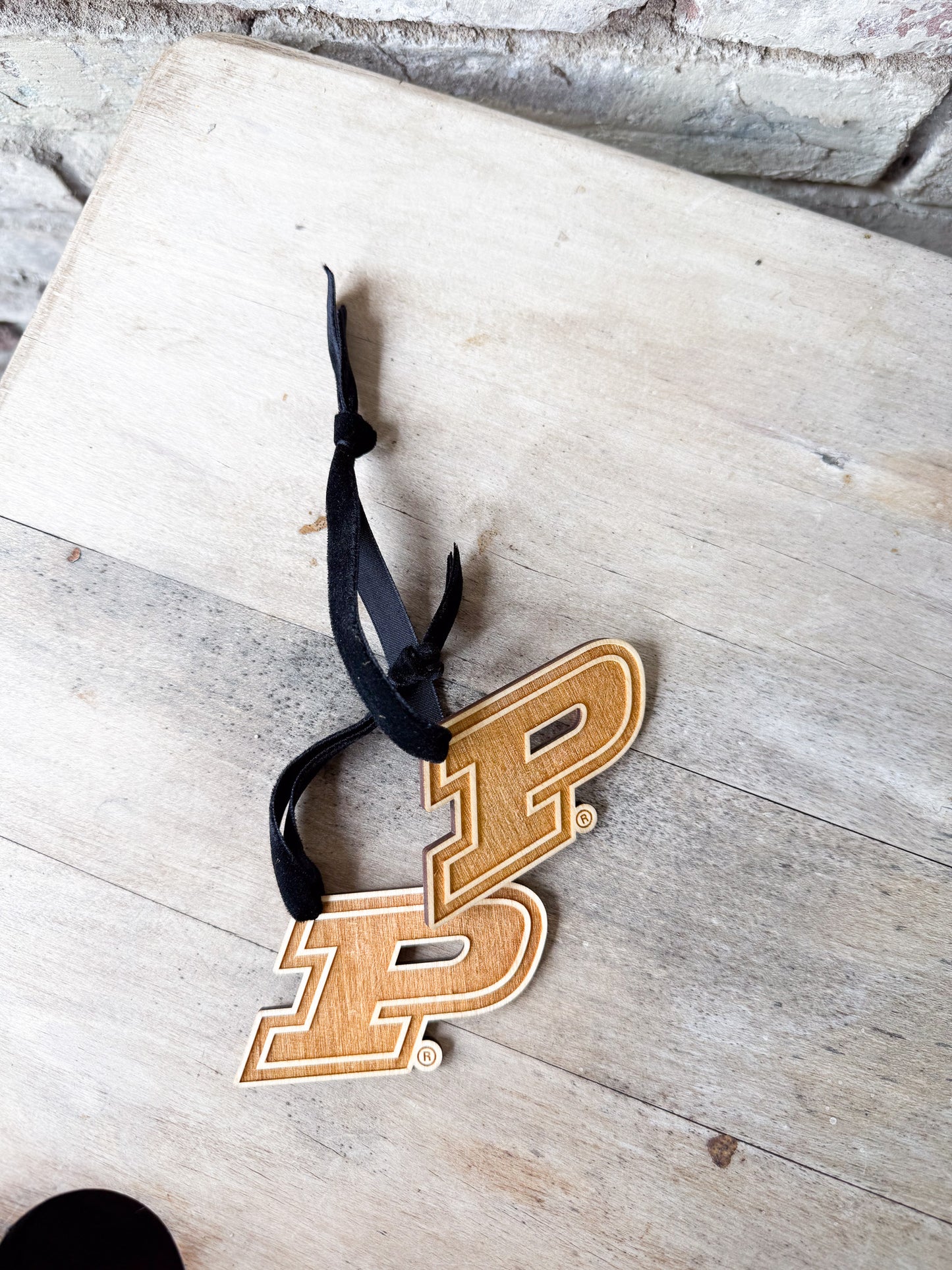 Purdue P Ornament