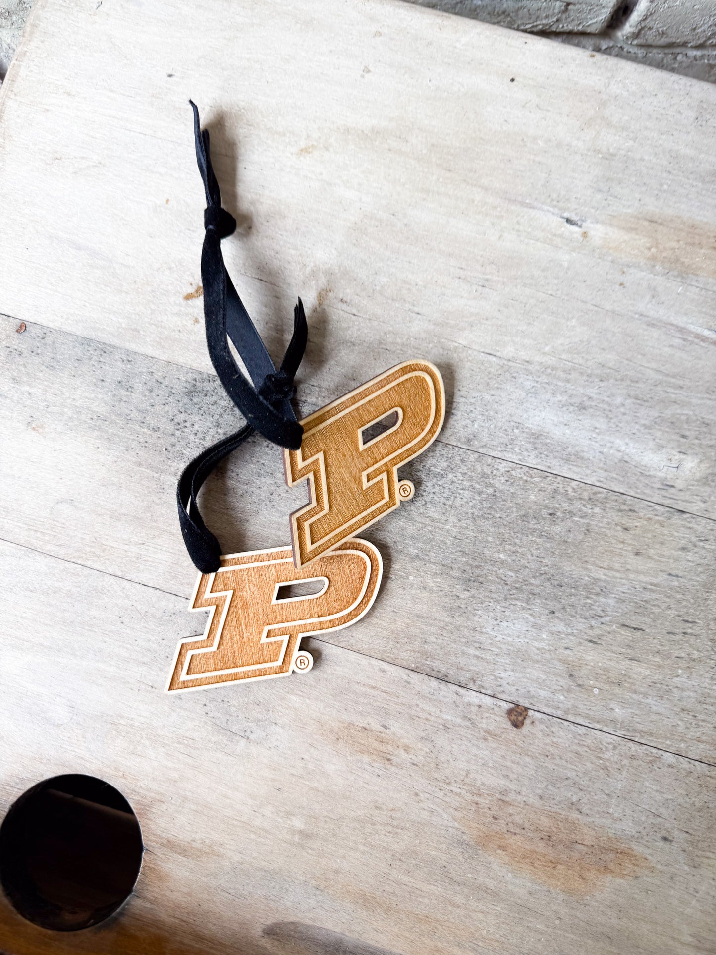 Purdue P Ornament