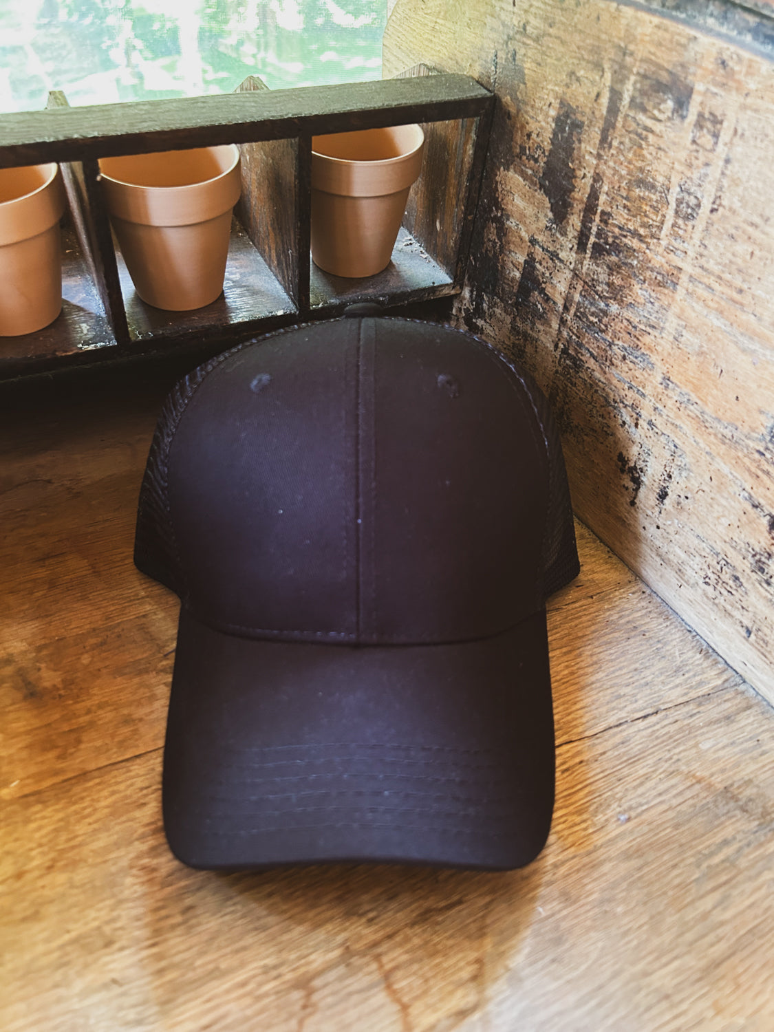 Custom Baseball Leather Patch Hat