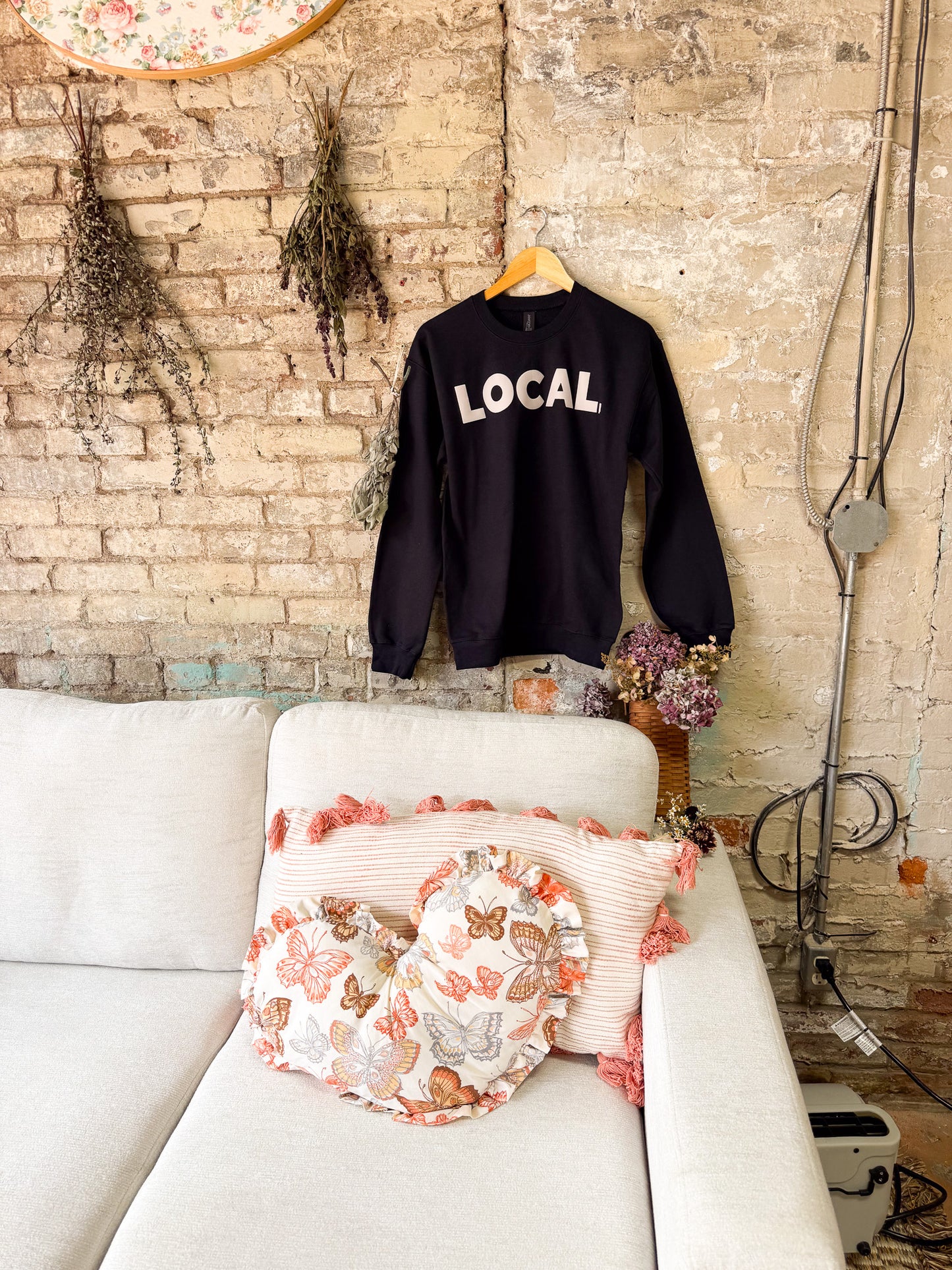 Indiana Local Puff Ink Sweatshirt