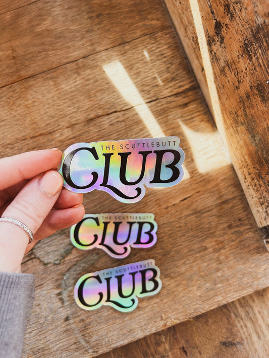 Custom Logo/Design  Holographic Sticker