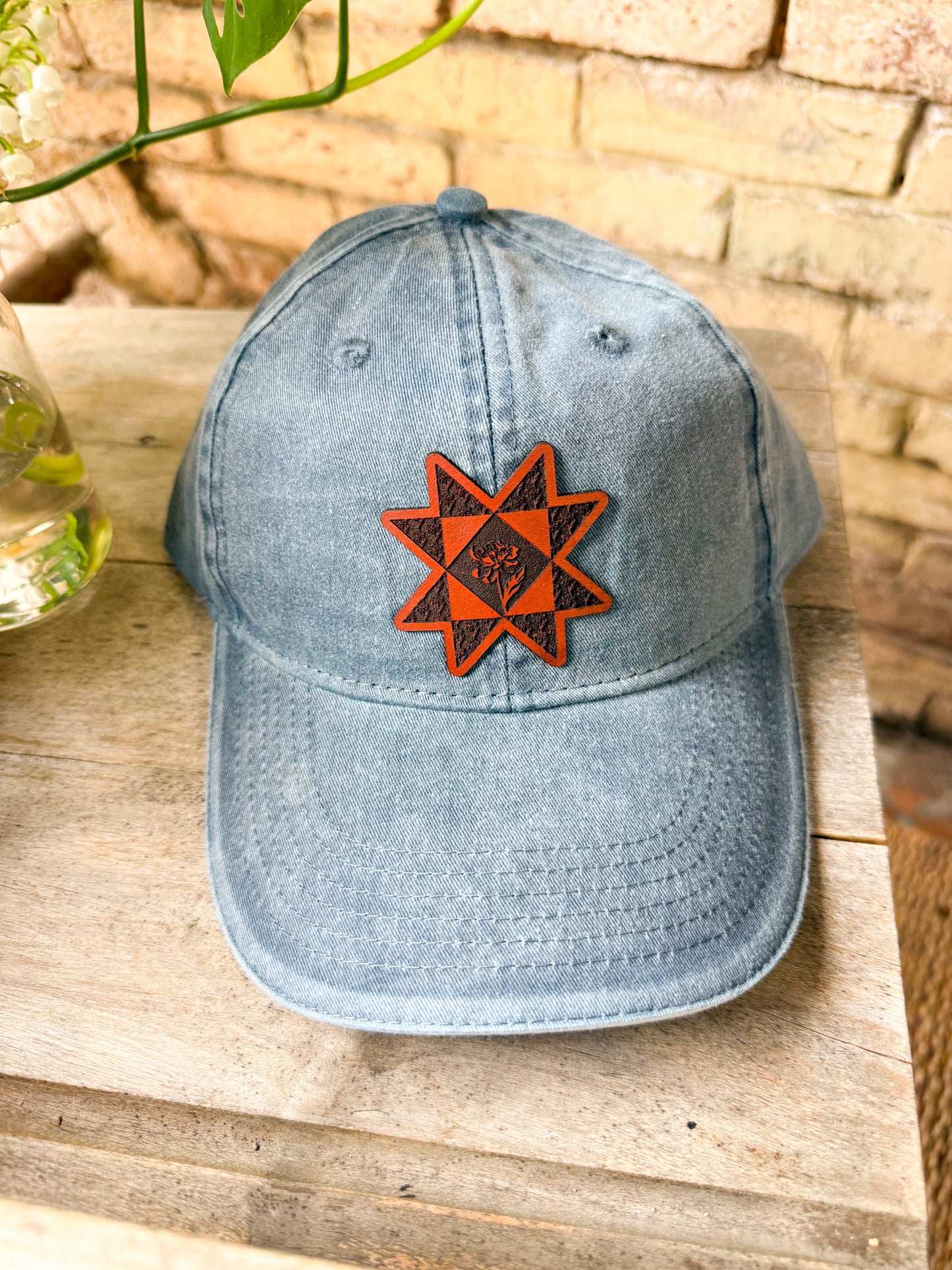 Peony Quilt Star Hat