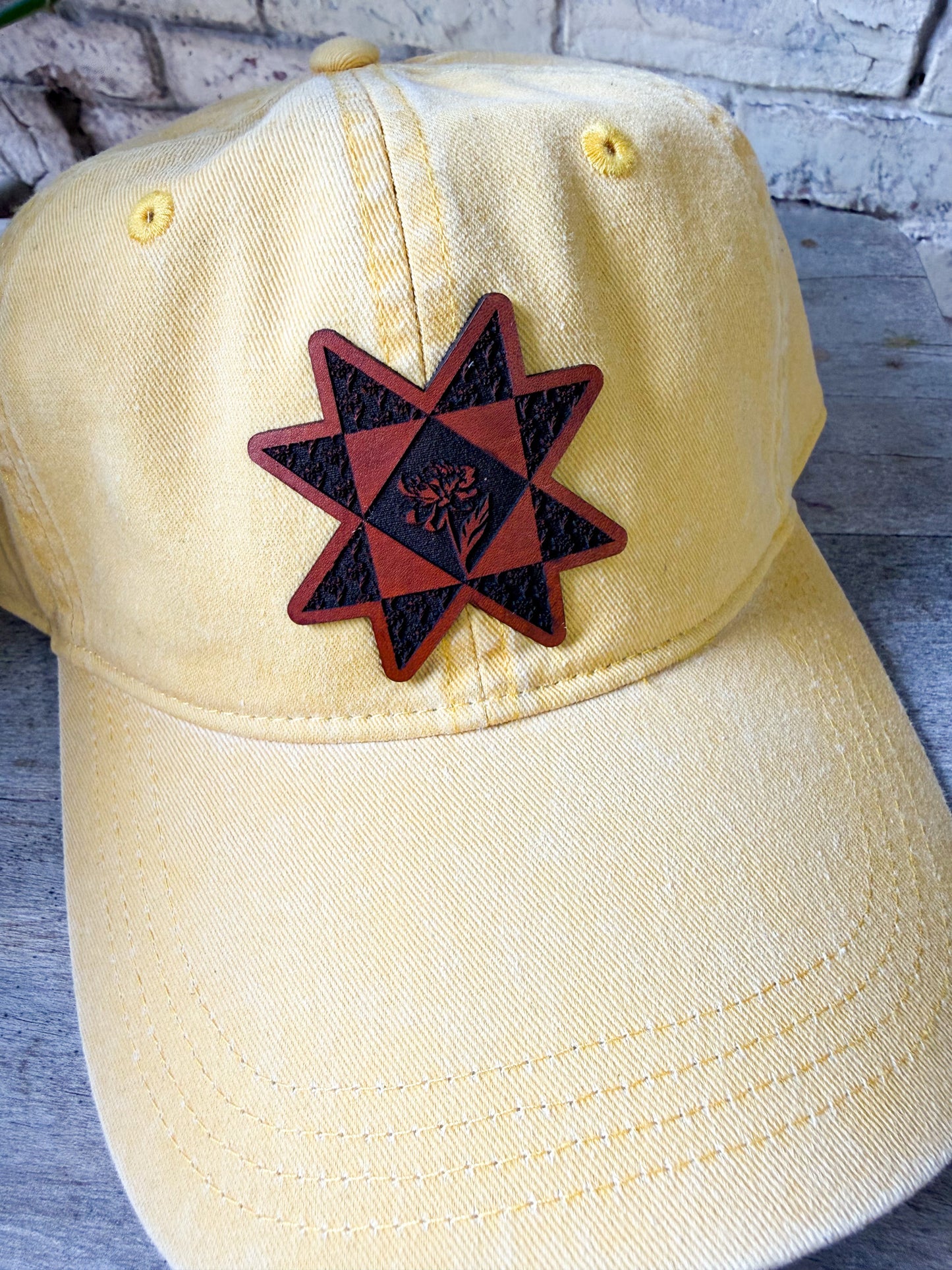 Peony Quilt Star Hat