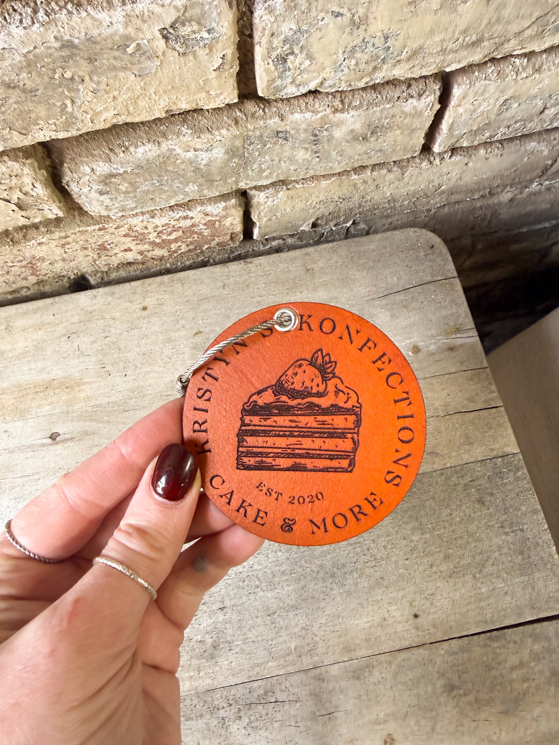 Custom Logo Luggage Tag