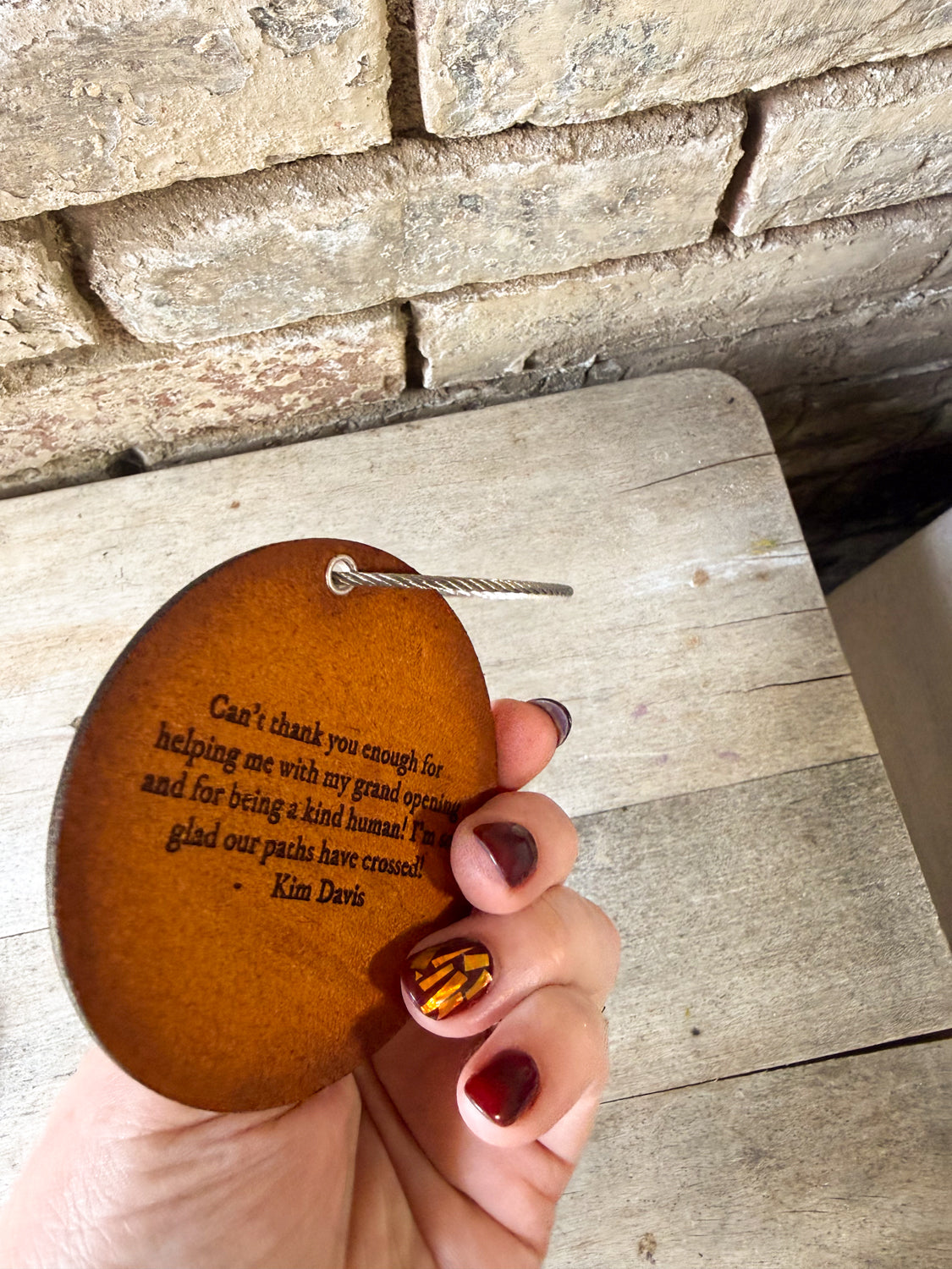 Custom Logo Luggage Tag