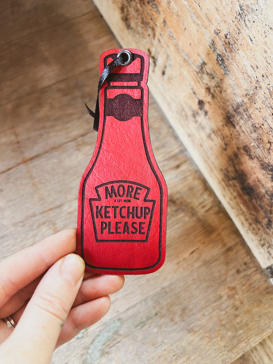 Ketchup Ornament