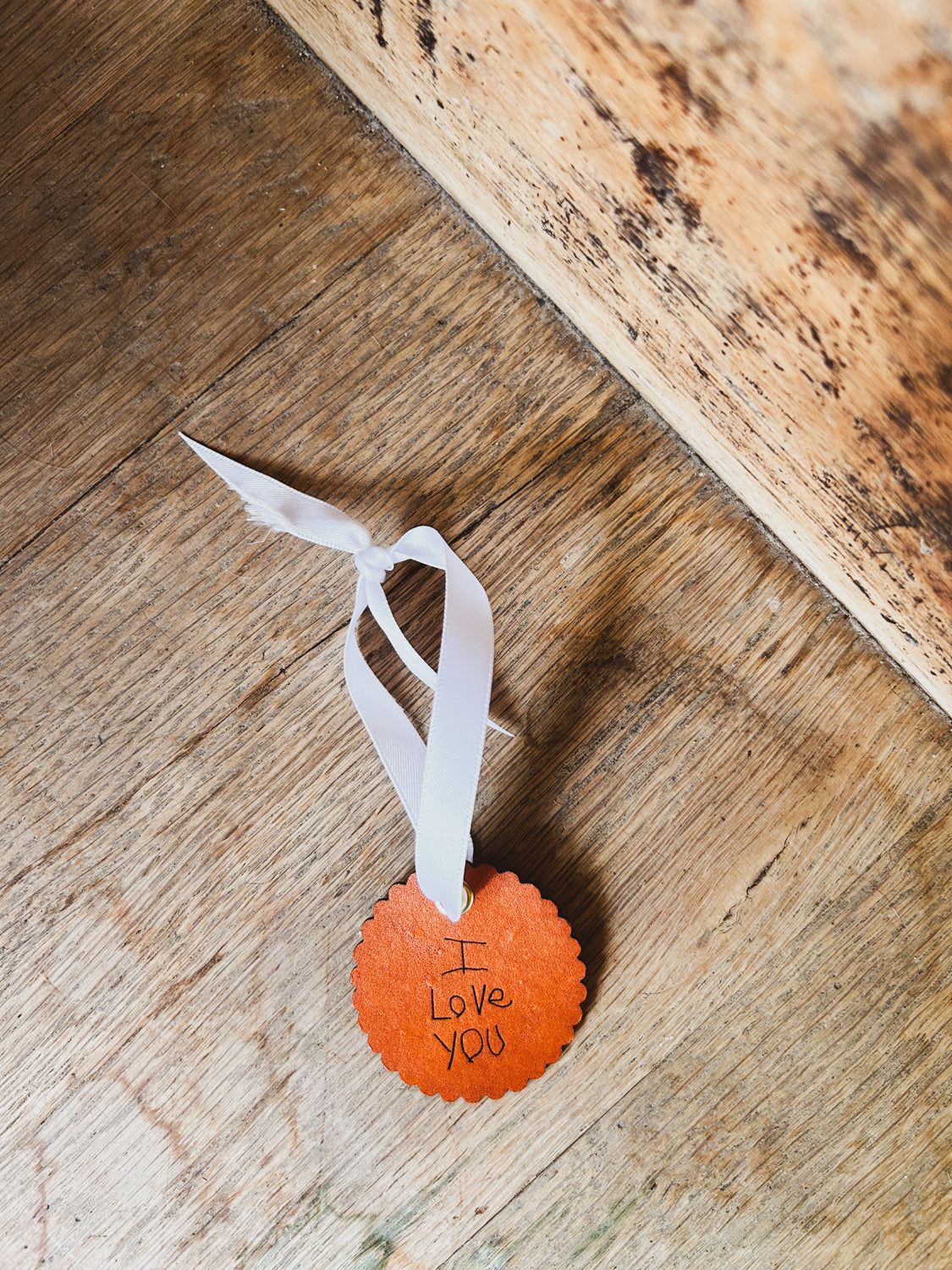 Personalized Leather Bouquet Charms with Handwriting Engraved