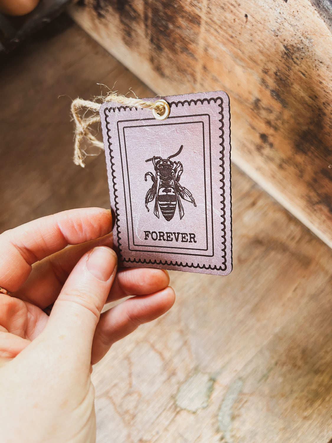Bee Stamp Ornament