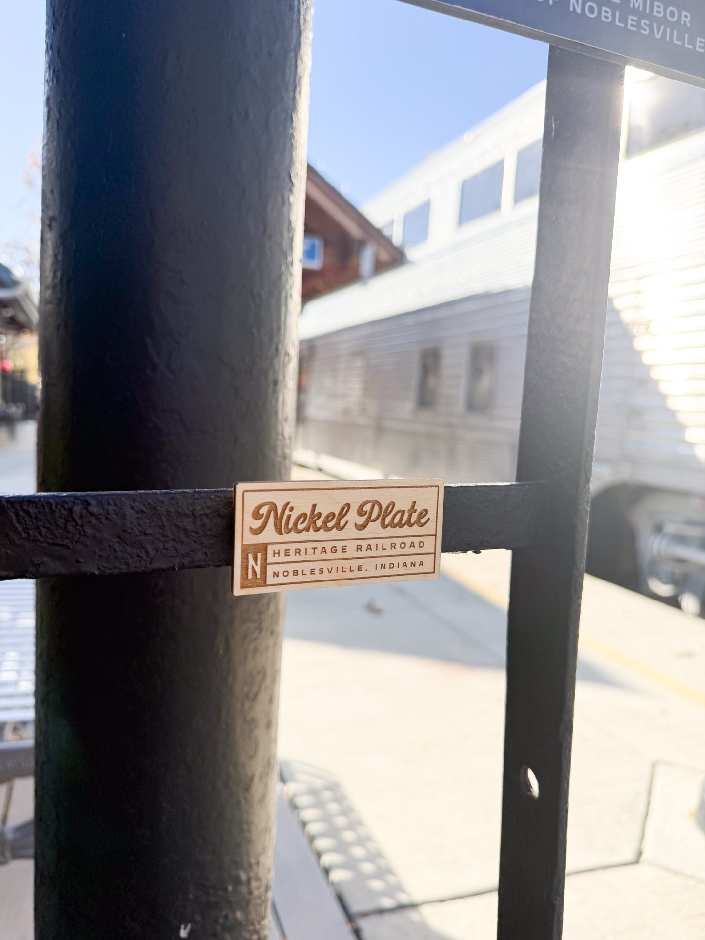 Business Logo or Custom Art Wooden Magnet