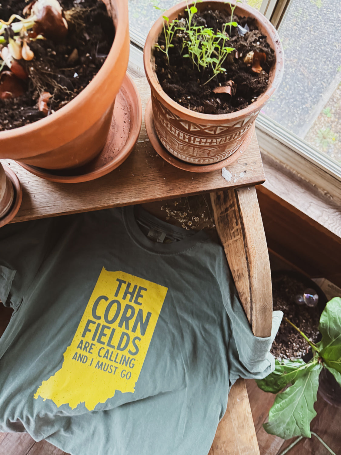 The Cornfields Are Calling Tee