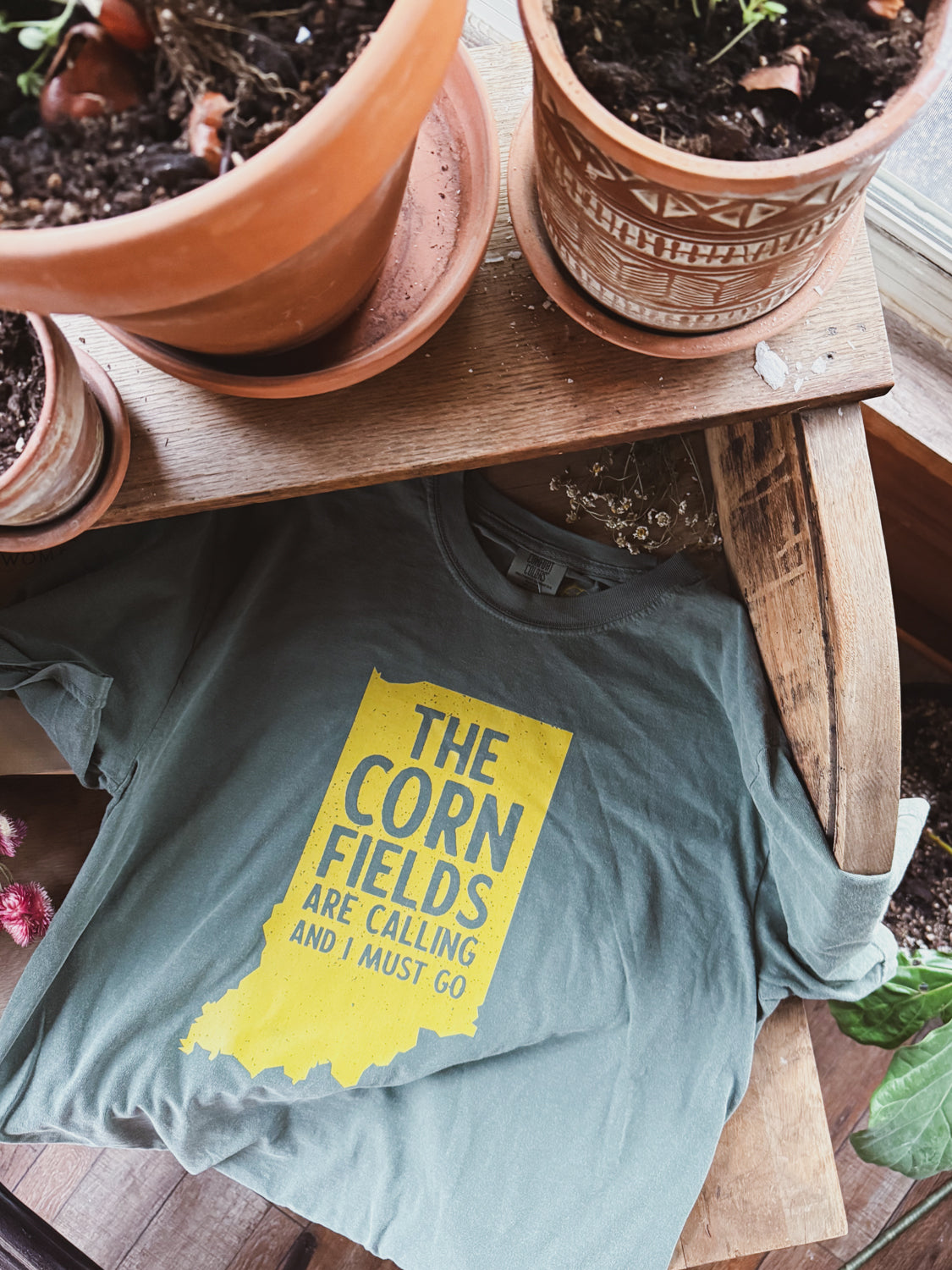 The Cornfields Are Calling Tee