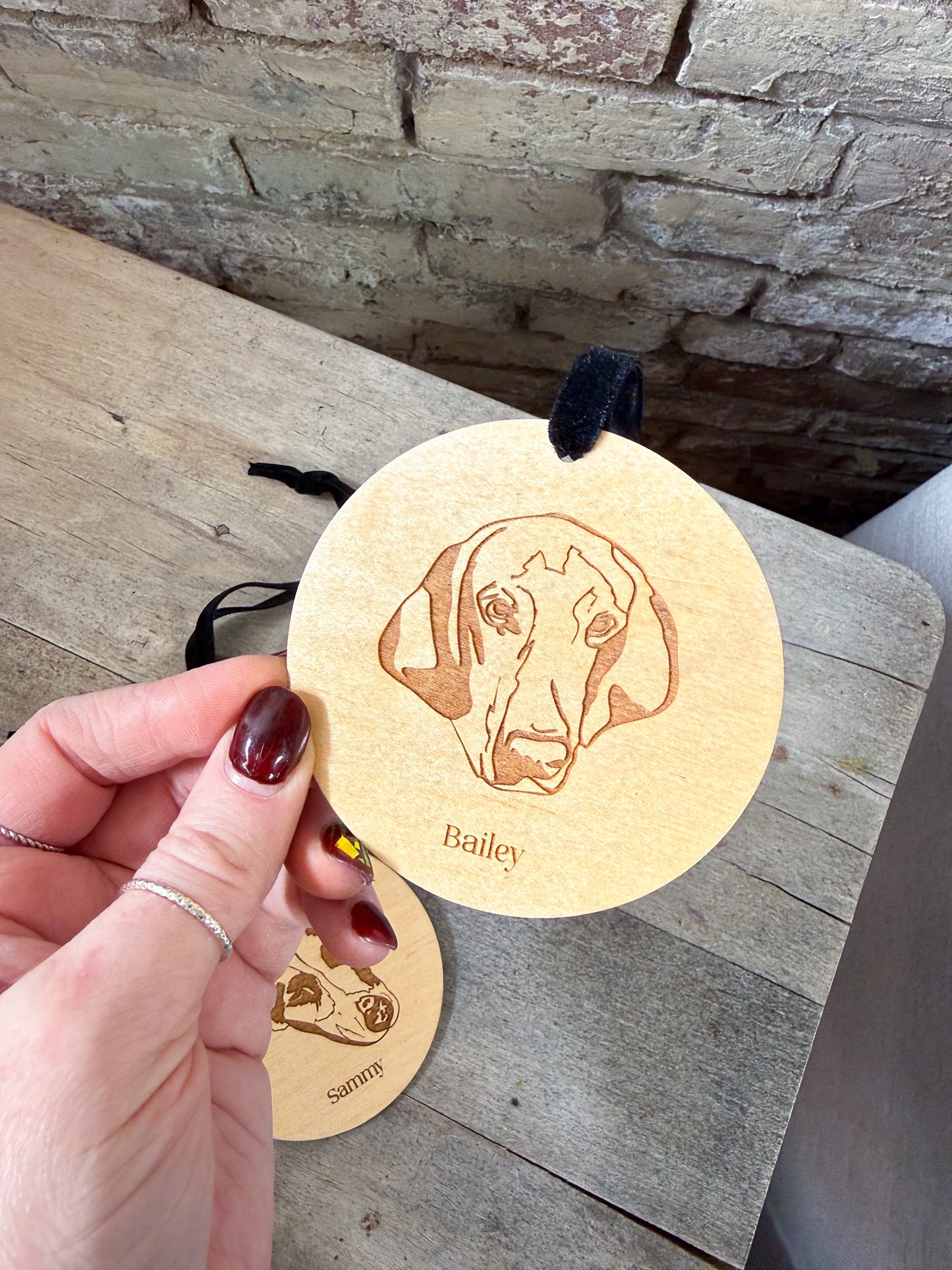 Custom Pet Sketch Ornament